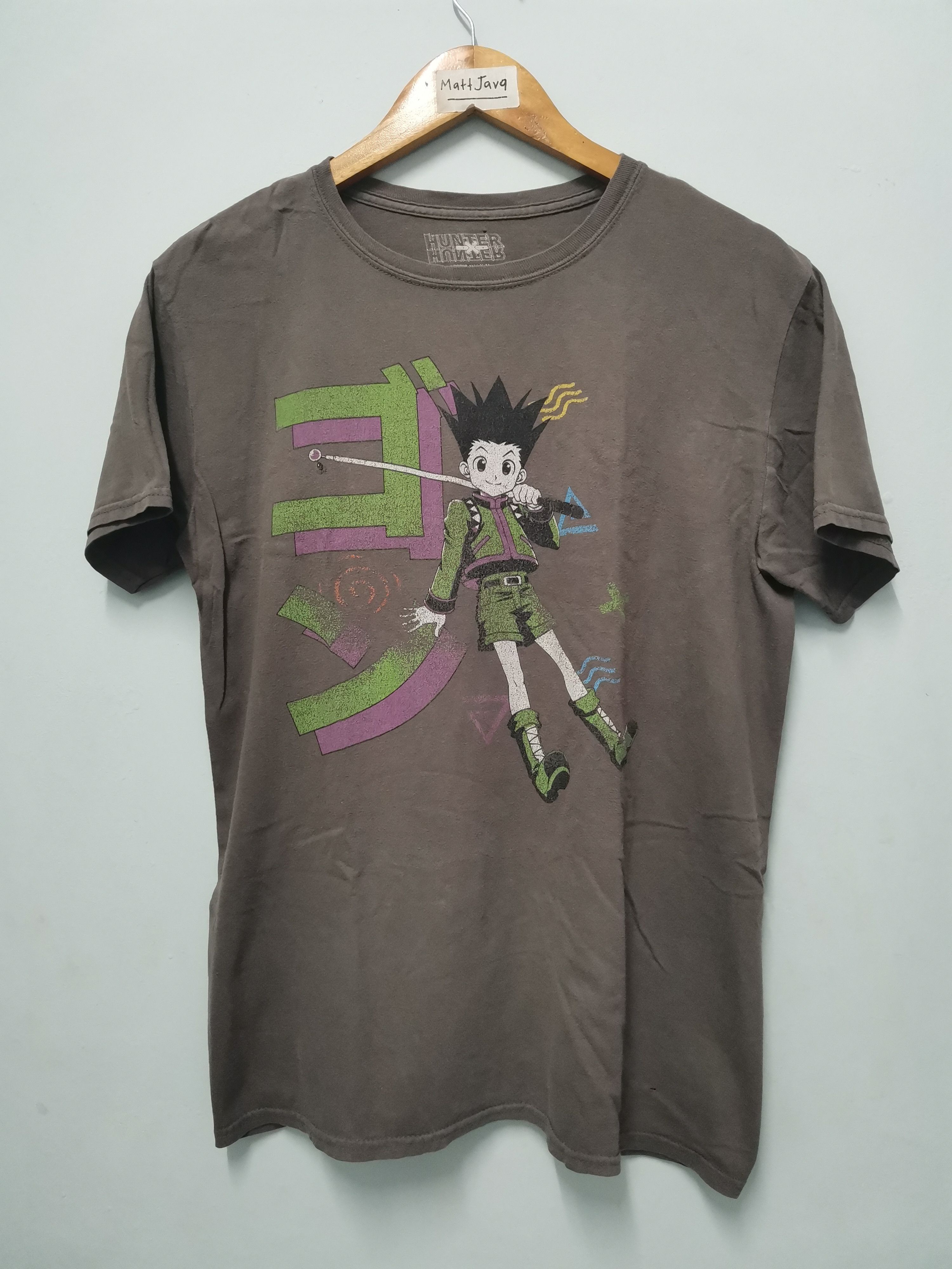 Anime Hunter x Hunter Japan Anime Tee Akira Evangelion Bleach Size US M / EU 48-50 / 2 - 2 Thumbnail