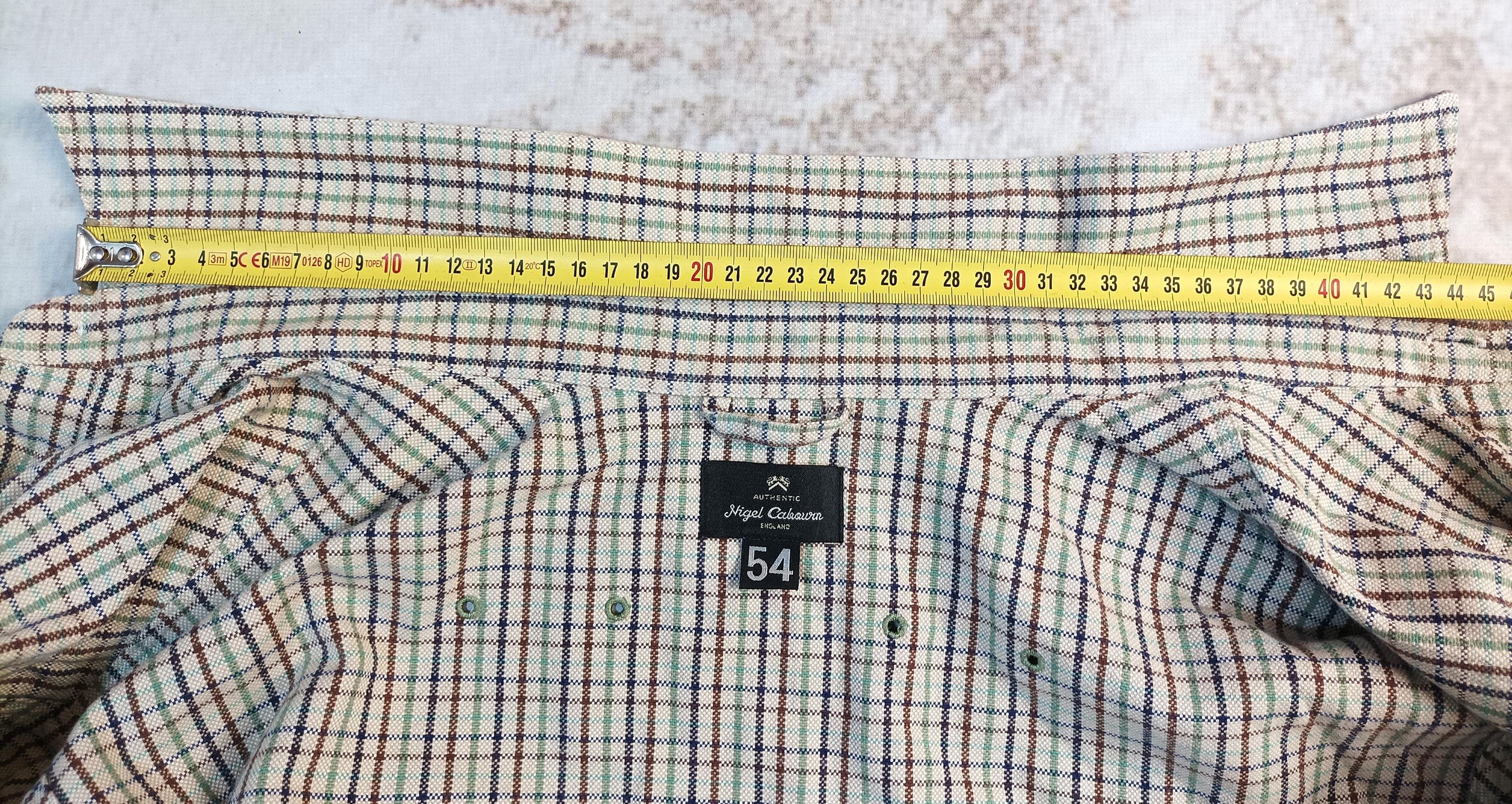 Nigel Cabourn Authentic Nigel Cabourn England Cotton Shirt Mens Size 54 Size US L / EU 52-54 / 3 - 3 Thumbnail