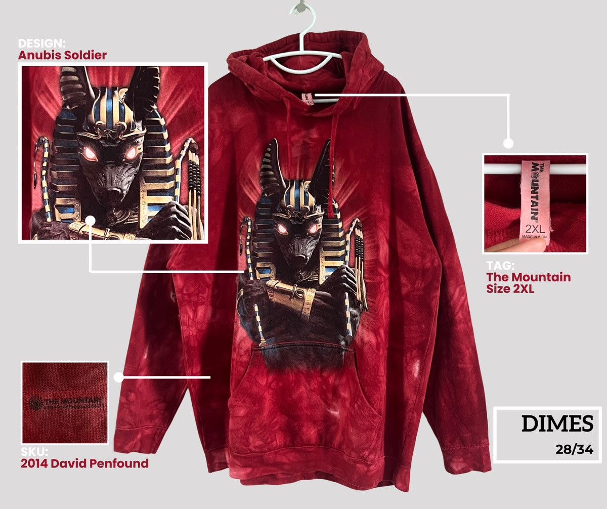 The Mountain THE MOUNTAIN HOODIE ANUBIS SOLDIER DEADSTOCK Size US XXL / EU 58 / 5 - 1 Thumbnail