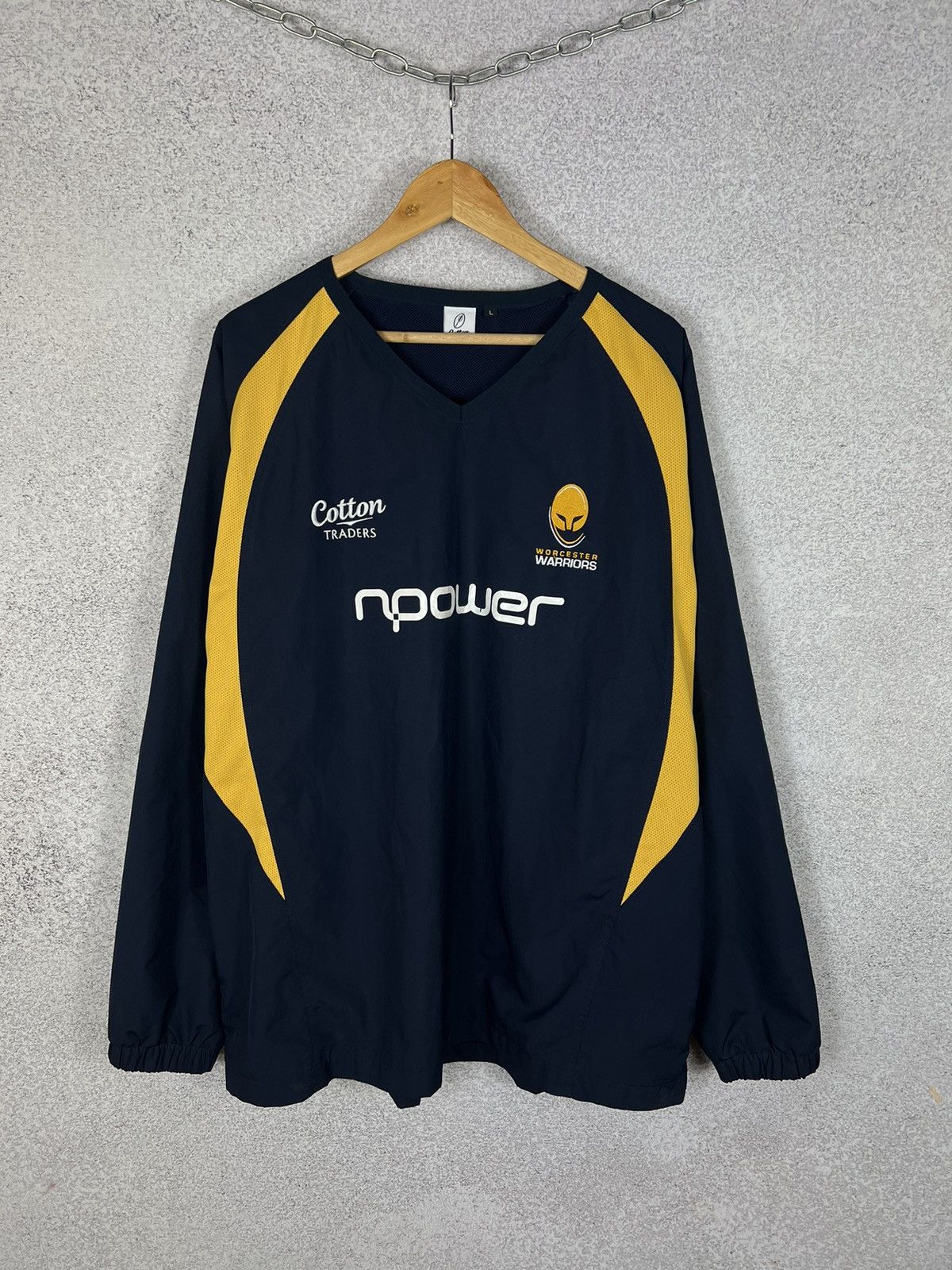 Cotton Traders Worcester Warriors Cotton Traders Rugby Shirt Sweatshirt Size US L / EU 52-54 / 3 - 1 Thumbnail