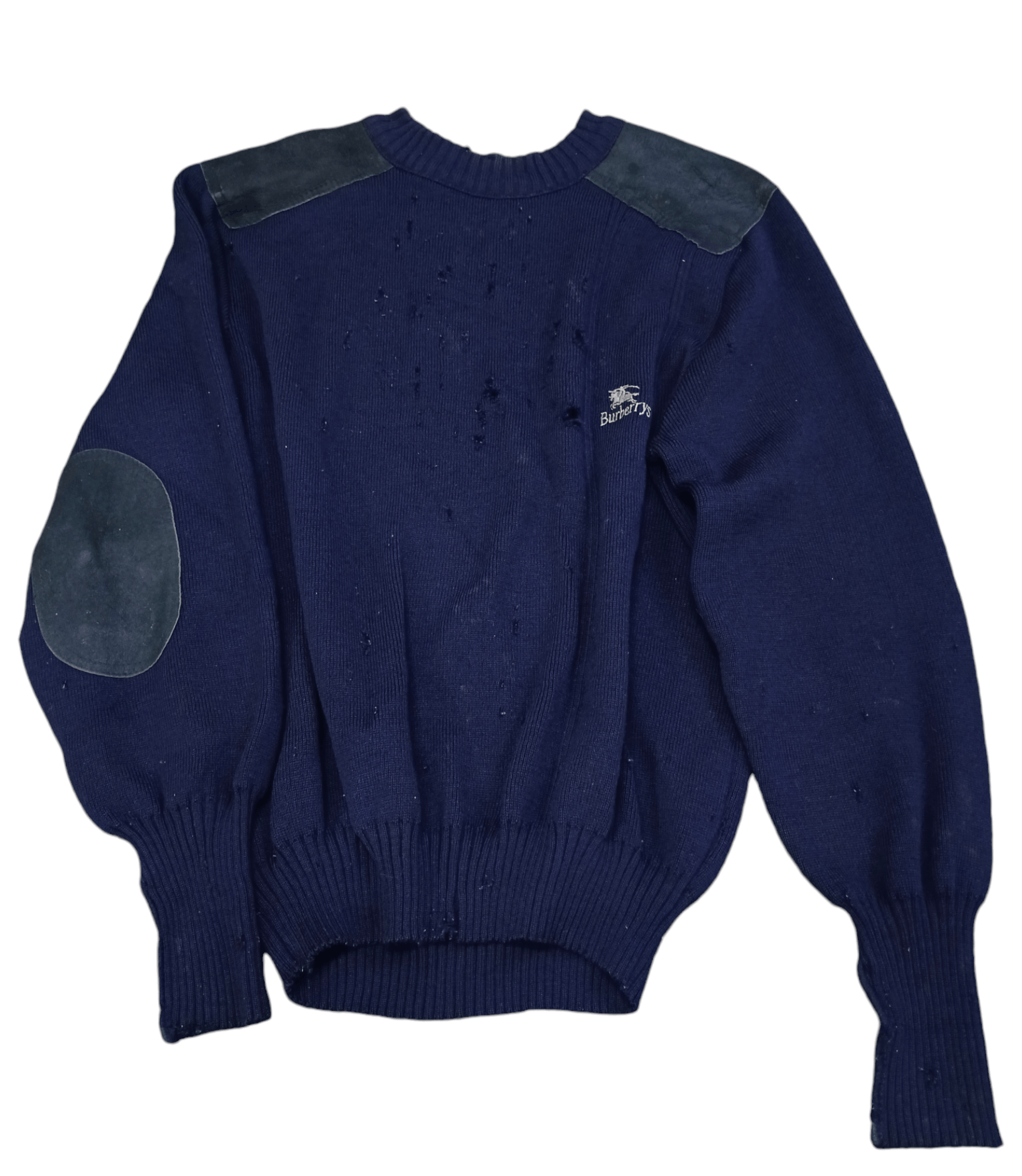 Burberry SICK🔥THRASHED BURBERRY KNITWEAR Size US M / EU 48-50 / 2 - 1 Thumbnail