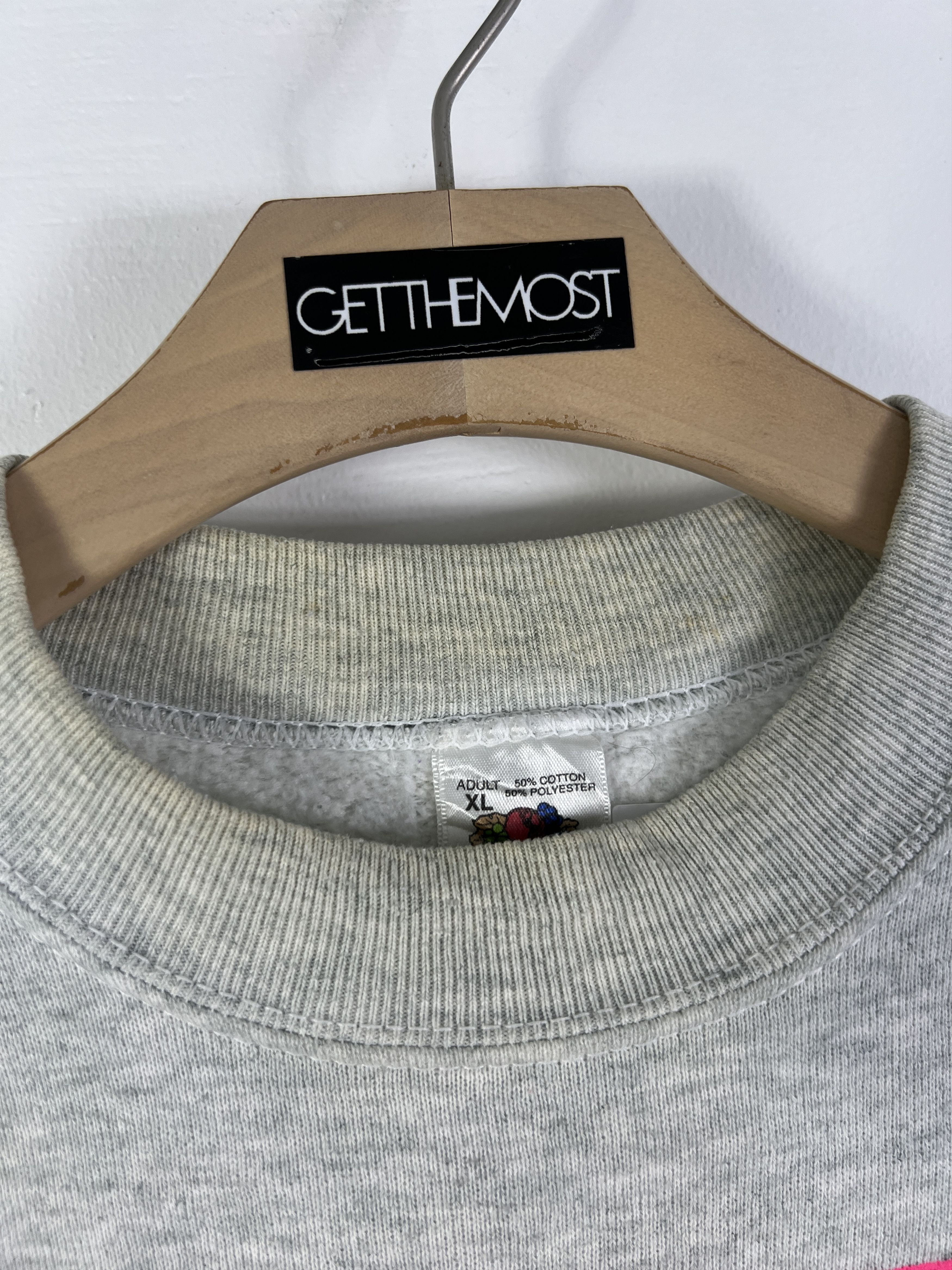 Vintage No.4909 Vintage 90s US Tennis League Promo Sweatshirt (XL) Size US XL / EU 56 / 4 - 5 Thumbnail