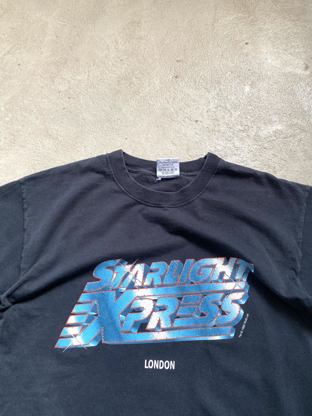 Band Tees Rare! Vintage 1993 Starlight Express London Tour T Shirt Size US M / EU 48-50 / 2 - 4 Thumbnail