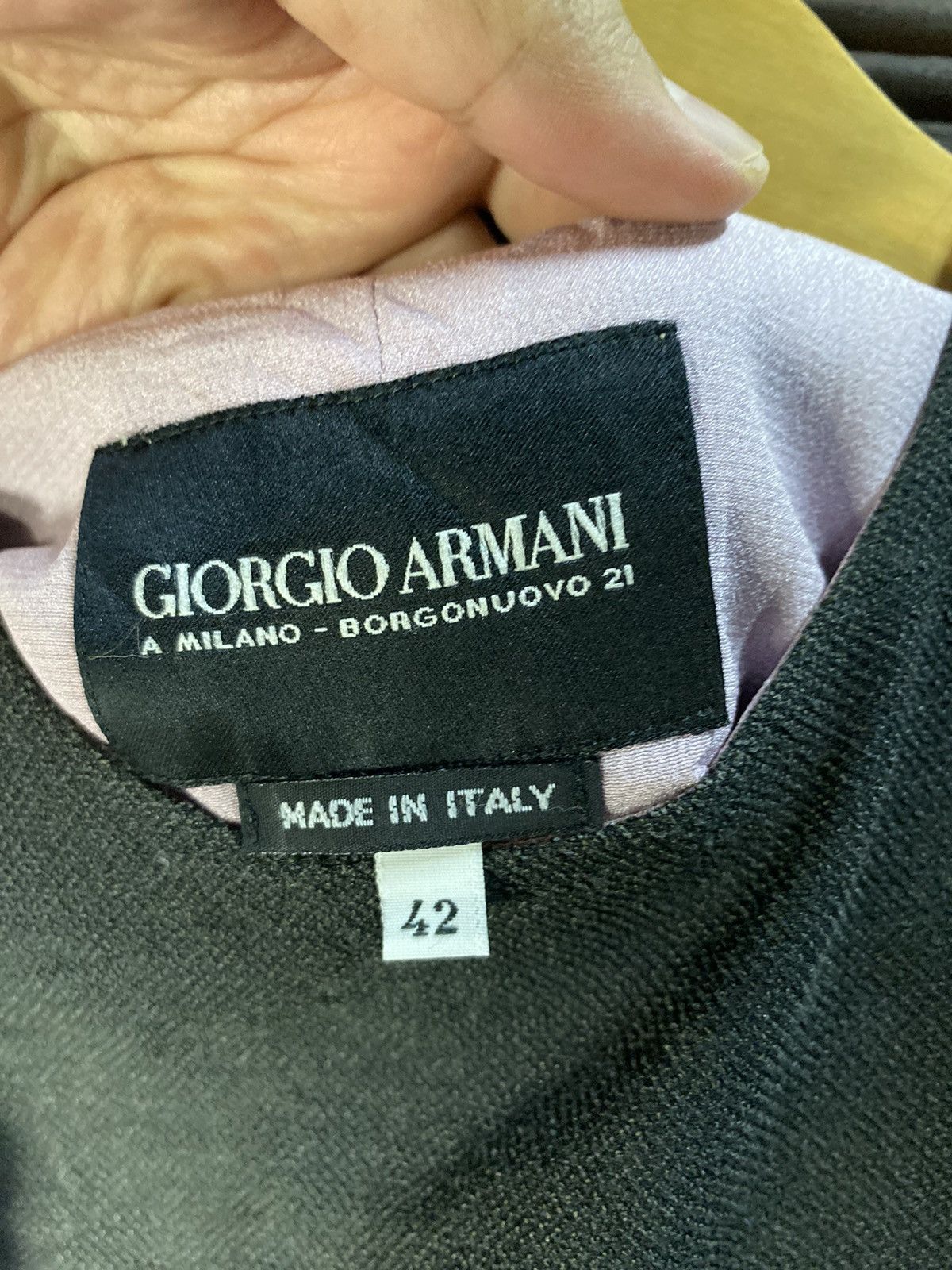 Giorgio Armani Vintage Giorgio Armani Rayon Jacket Size L / US 10 / IT 46 - 6 Thumbnail