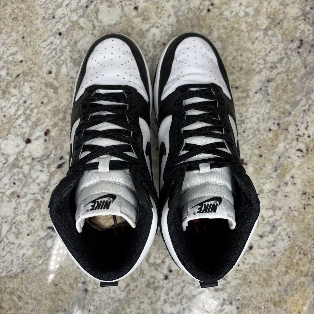 Nike Size 8.5 - Nike Dunk High Black White CLEAN No box Size US 8.5 / EU 41-42 - 6 Thumbnail