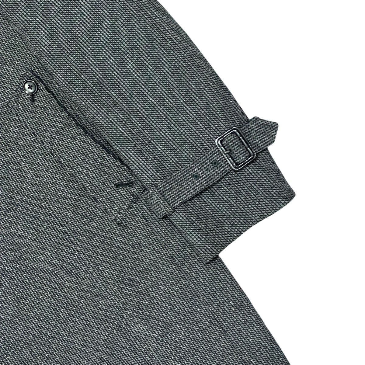 semanticdesign Vintage Semantic Design Herringbone Military Trench Coat Size US XL / EU 56 / 4 - 4 Thumbnail