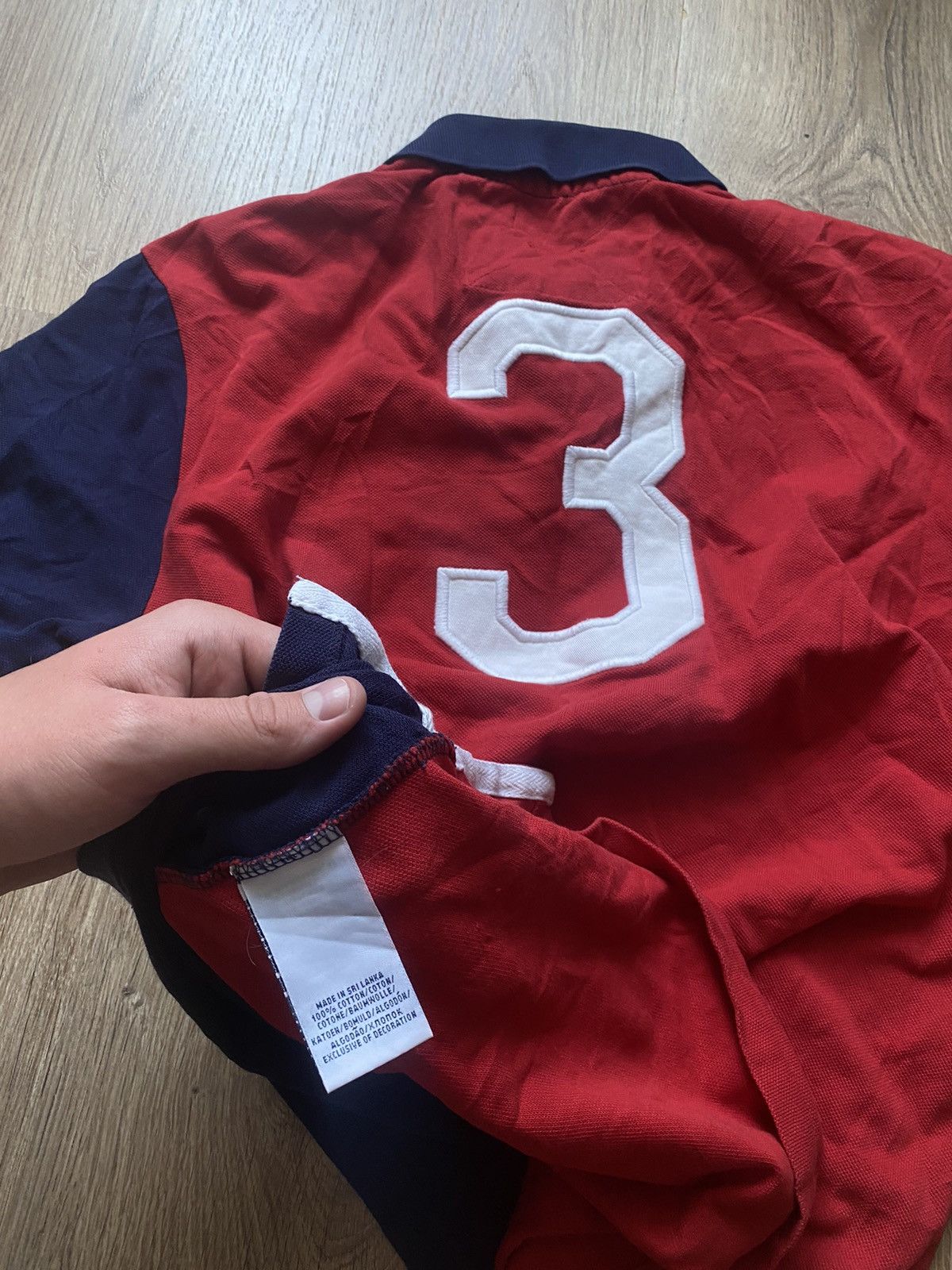 Polo Ralph Lauren Vintage Polo Ralph Lauren Polo T Shirt Rugby Mercer Big Logo Size US M / EU 48-50 / 2 - 7 Thumbnail