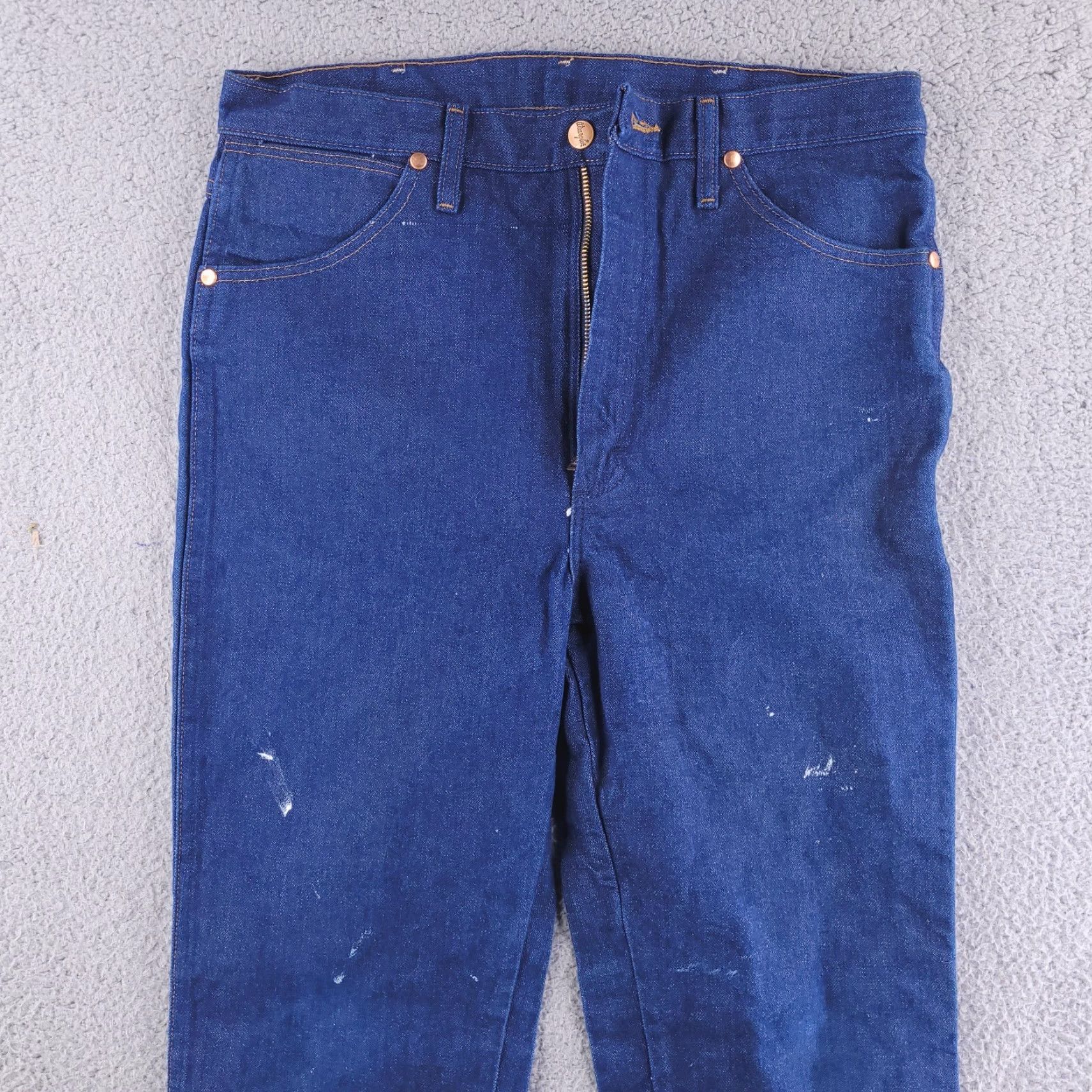 Wrangler Wrangler Jeans 34x30 Blue Cowboy Western Straight Mens Size US 34 / EU 50 - 4 Thumbnail
