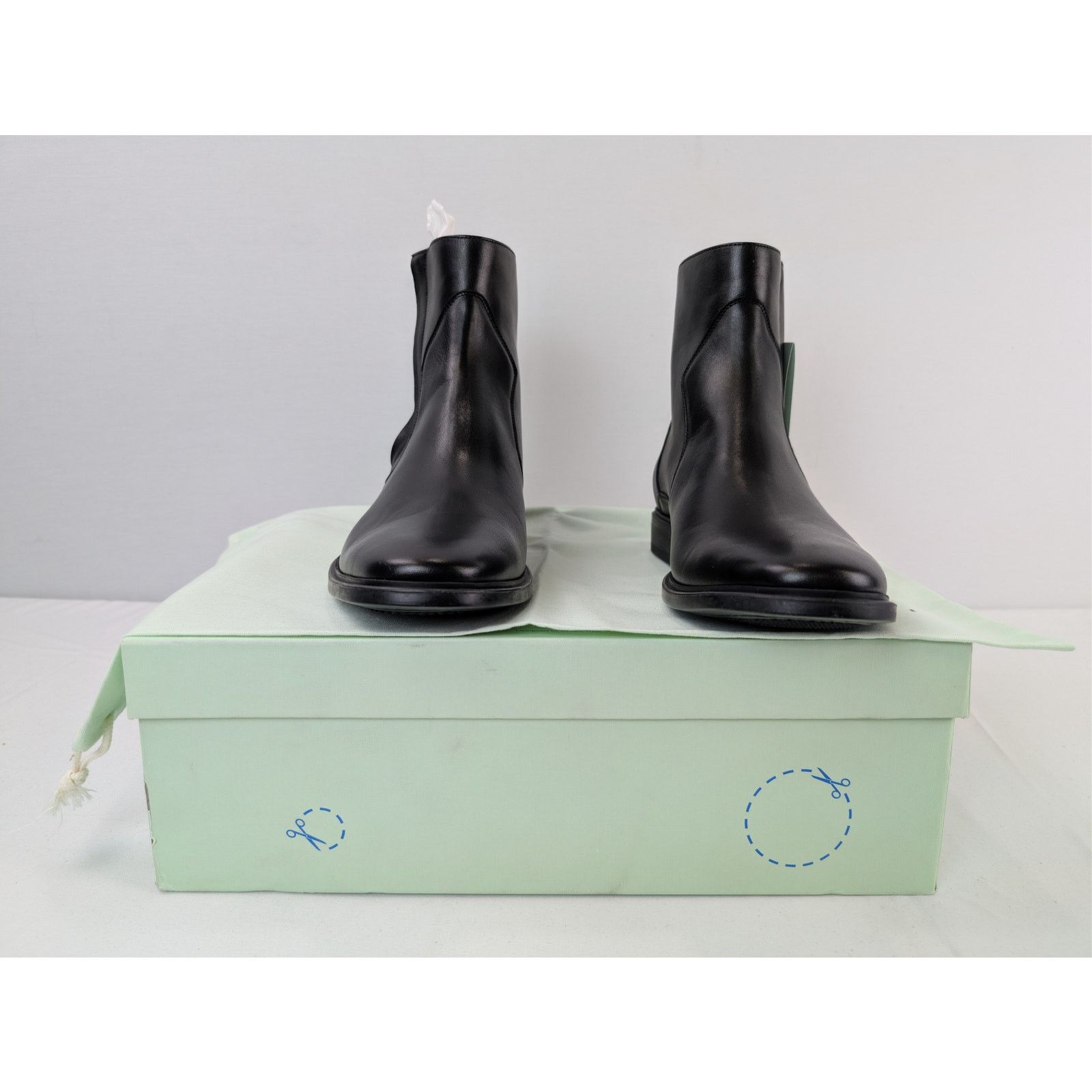 Off-White o1rshd1 Chelsea Zip Boots in Black 44 Size US 11 / EU 44 - 17 Thumbnail
