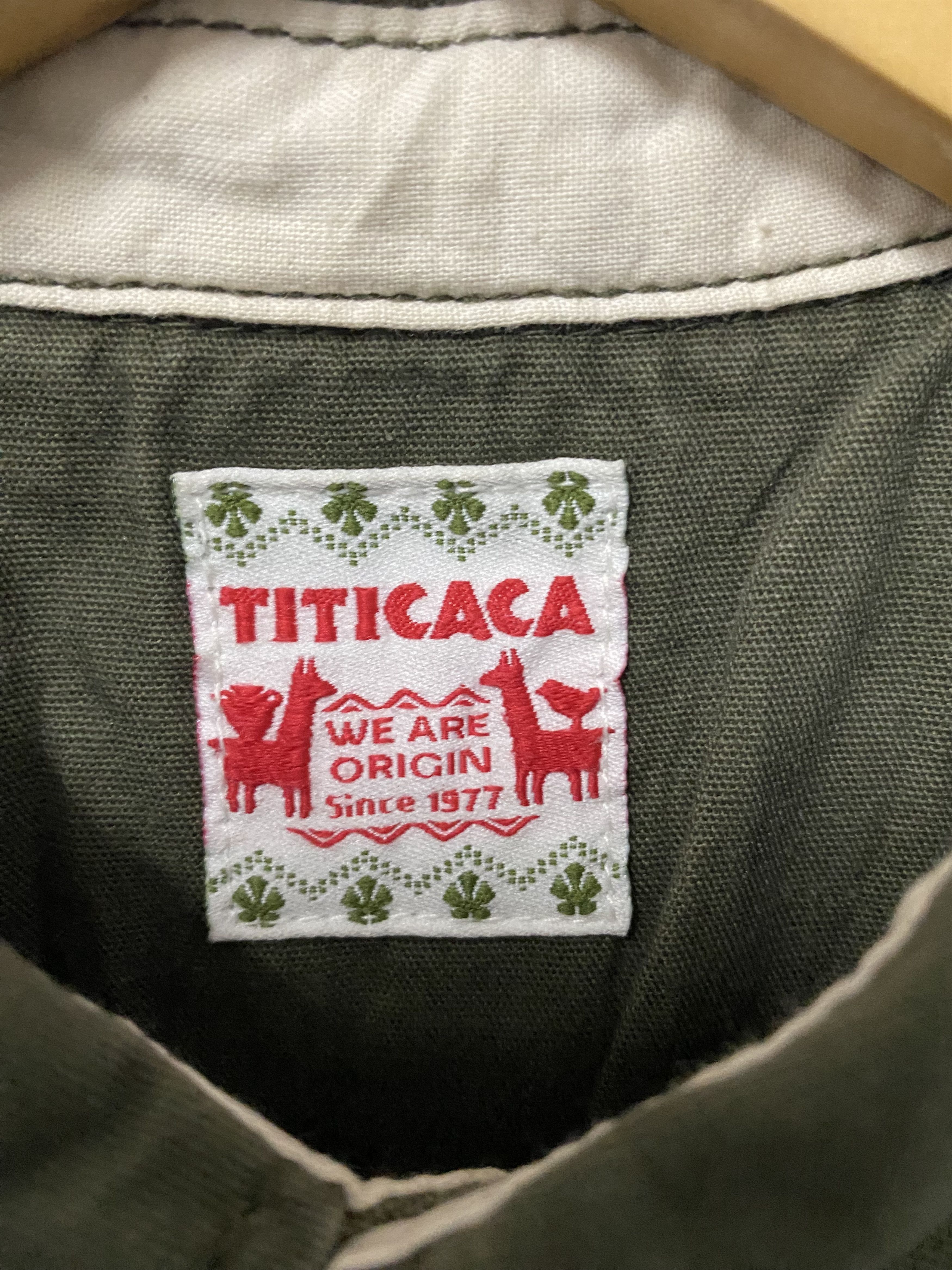 Japanese Brand TITICACA Japan Ethnic Boho Embroidered Utility Shirt Size US S / EU 44-46 / 1 - 12 Thumbnail