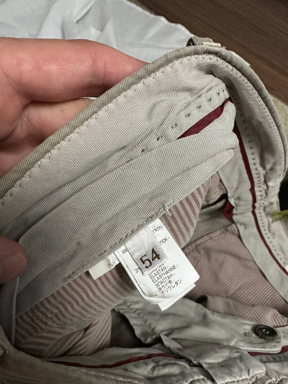 Brunello Cucinelli × Vintage BRUNELLO CUCINELLI pants chinos Size US 38 / EU 54 - 9 Thumbnail