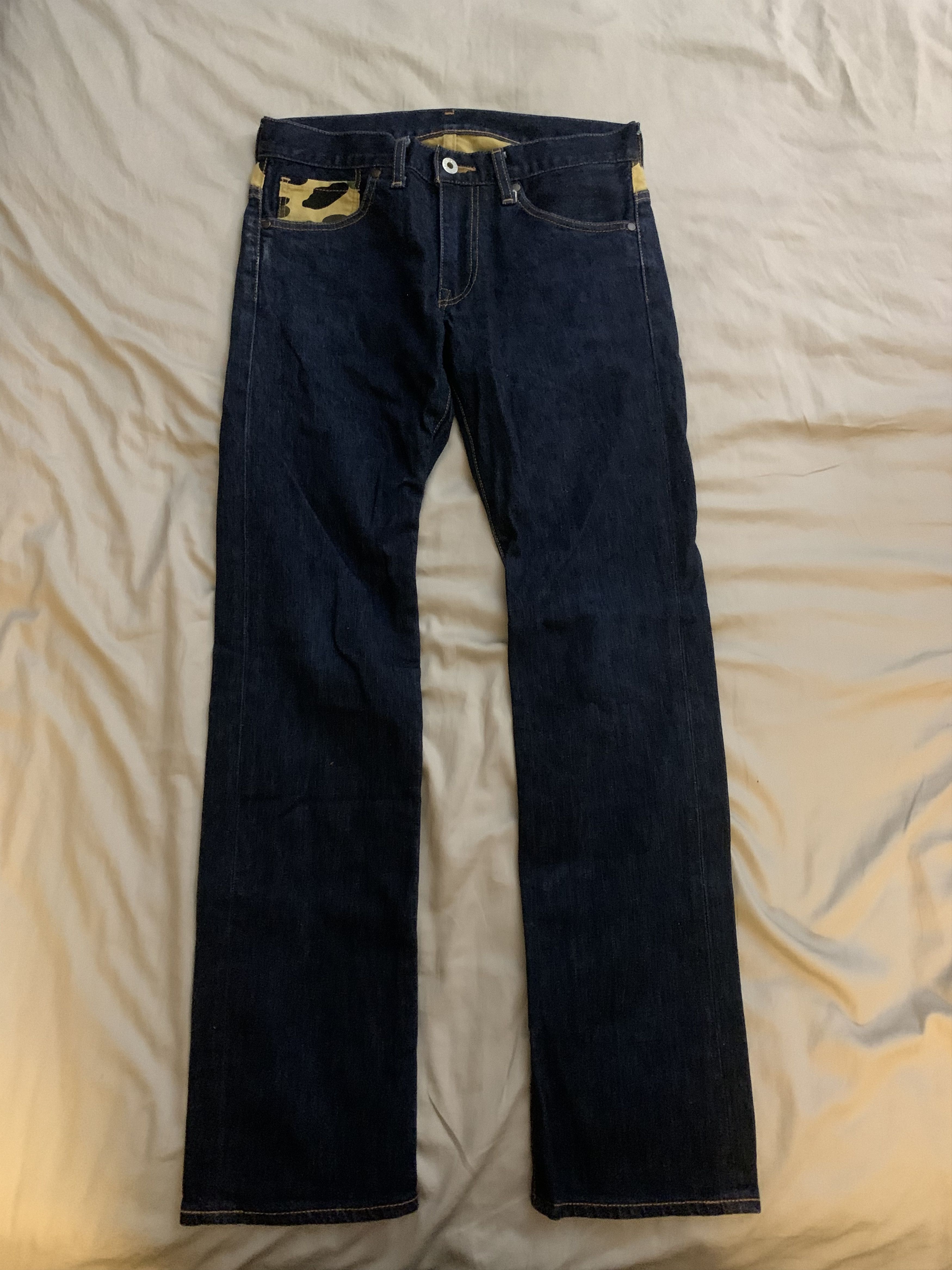 Bape Bape Denim Jeans Size US 29 - 1 Thumbnail