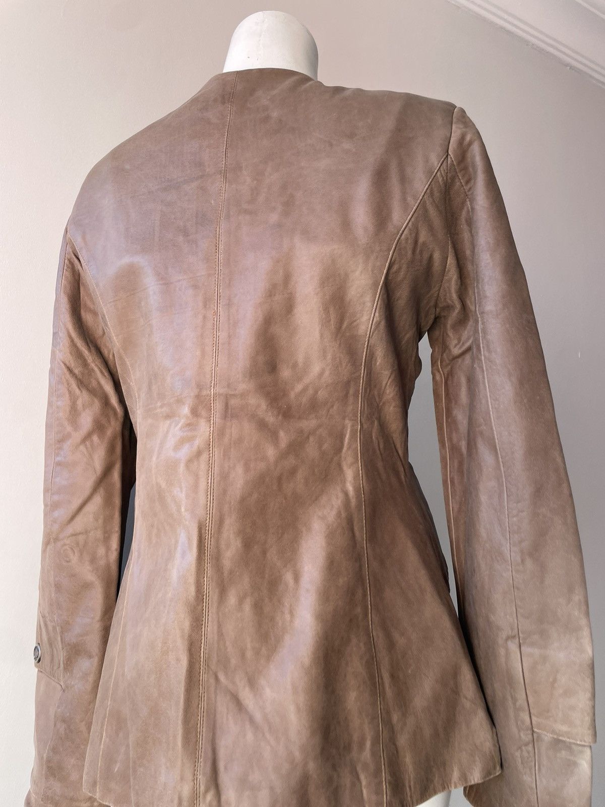 Vintage Vintage leather jacket Size L / US 10 / IT 46 - 16 Thumbnail