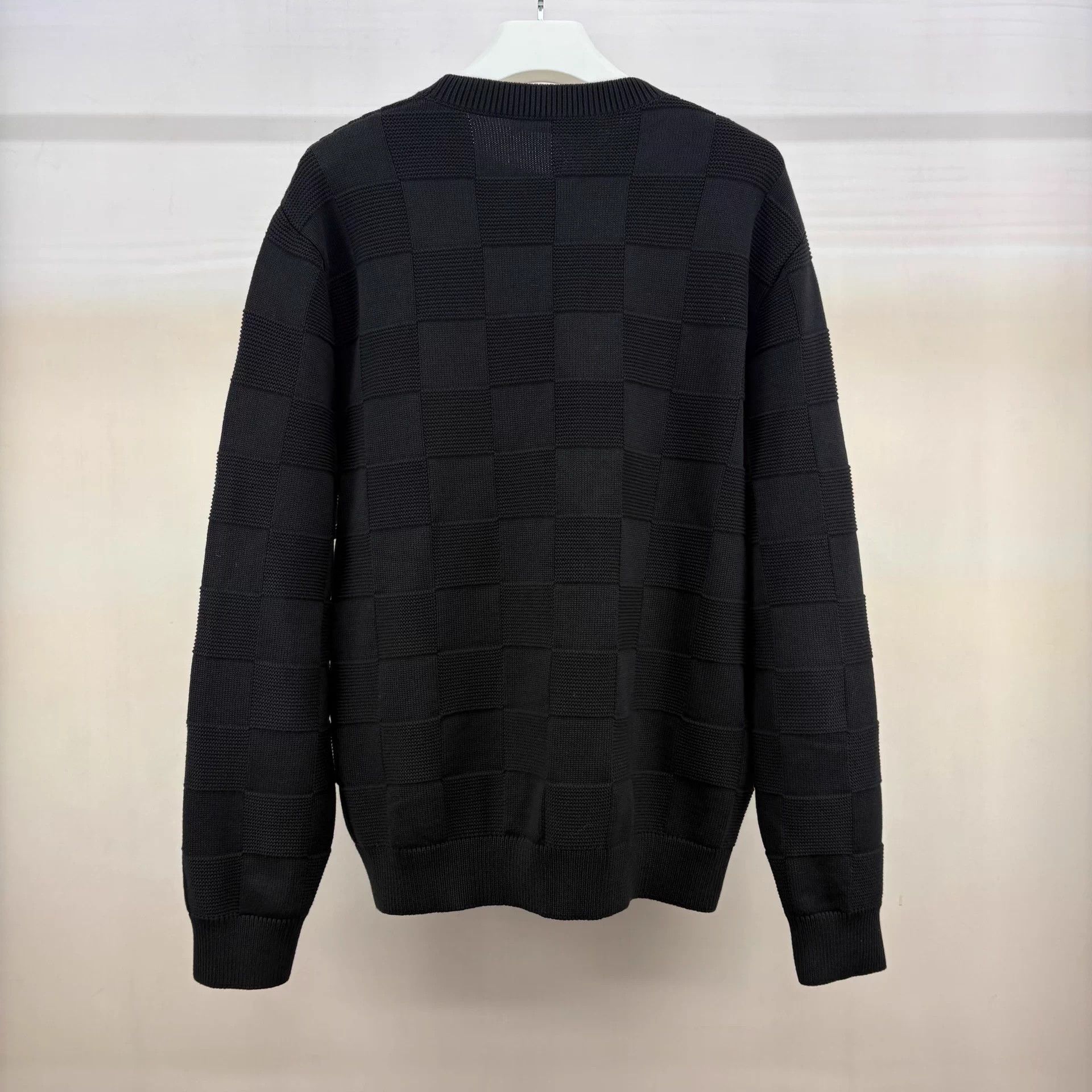 Louis Vuitton LV Damier Stitch Crew LS Knit Sweater M New Size US M / EU 48-50 / 2 - 2 Thumbnail