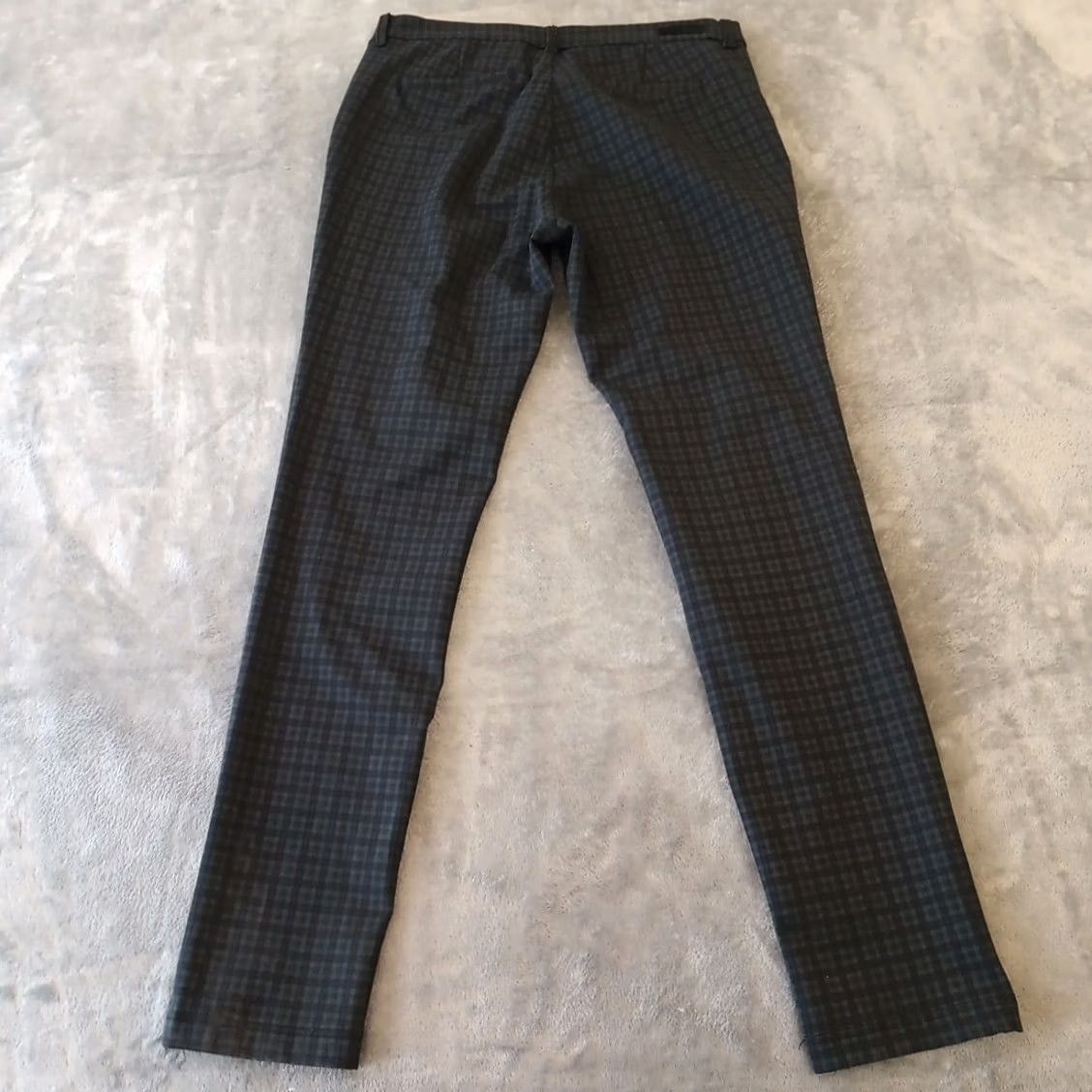 Vintage KUT from the Kloth Pants Ankle Womens Size 12 Gray Plaid Skinny 32x30.5 Size 34" / US 12 / IT 48 - 2 Thumbnail