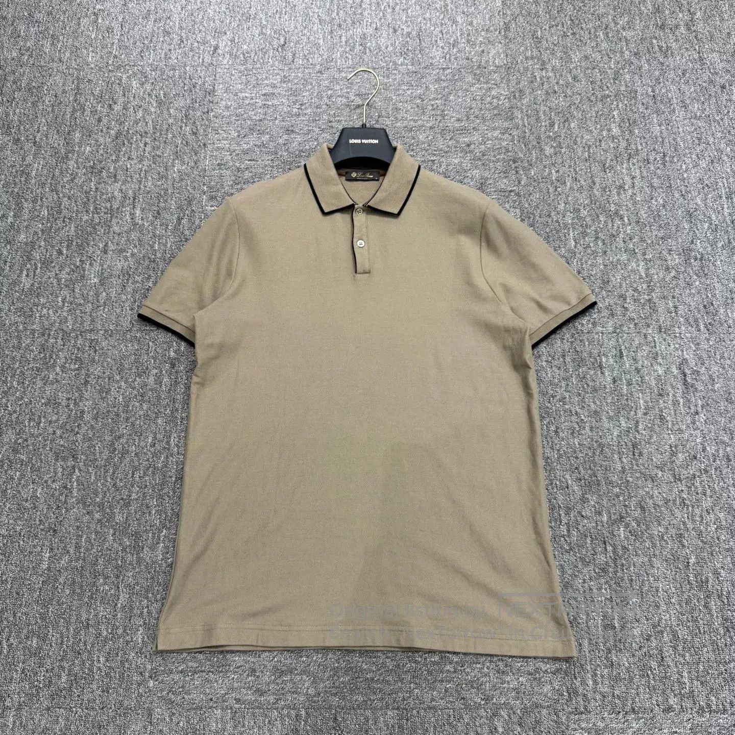 Loro Piana Loro Piana Khaki Polo Shirt. Size US M / EU 48-50 / 2 - 1 Thumbnail