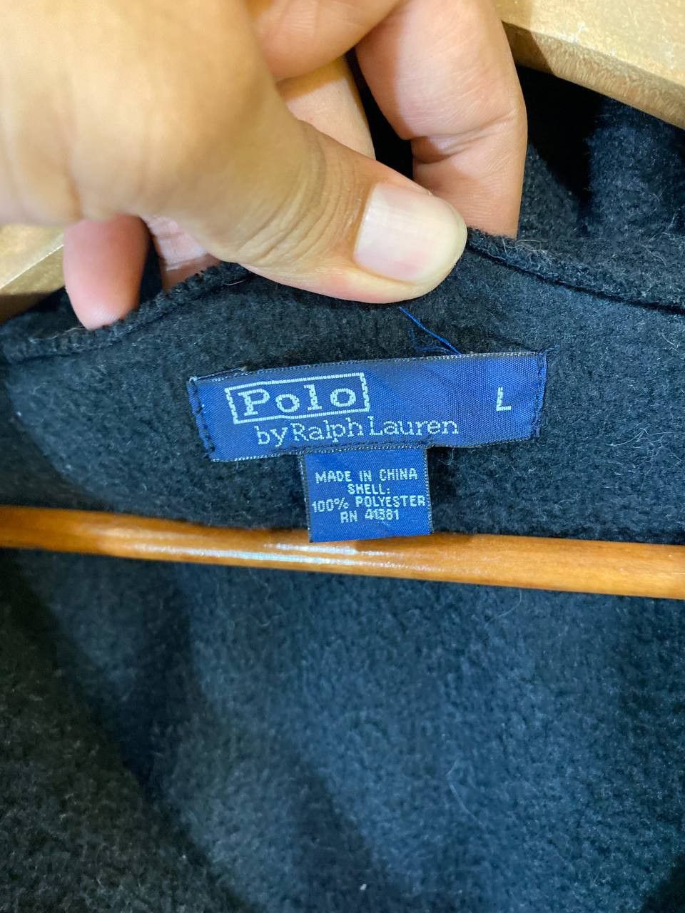Polo Ralph Lauren polo ralph lauren black fleece hoody embroided logo Size US XXL / EU 58 / 5 - 4 Thumbnail