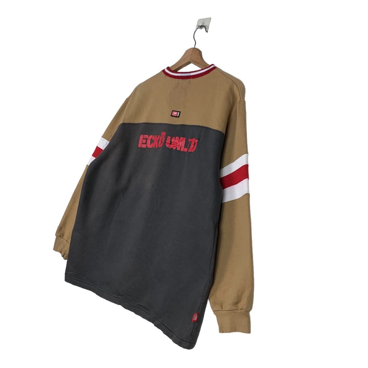 Ecko Unltd. Ecko Unltd. Big Logo Colorblock Pullover Sweater #0206-C10 Size US M / EU 48-50 / 2 - 8 Thumbnail