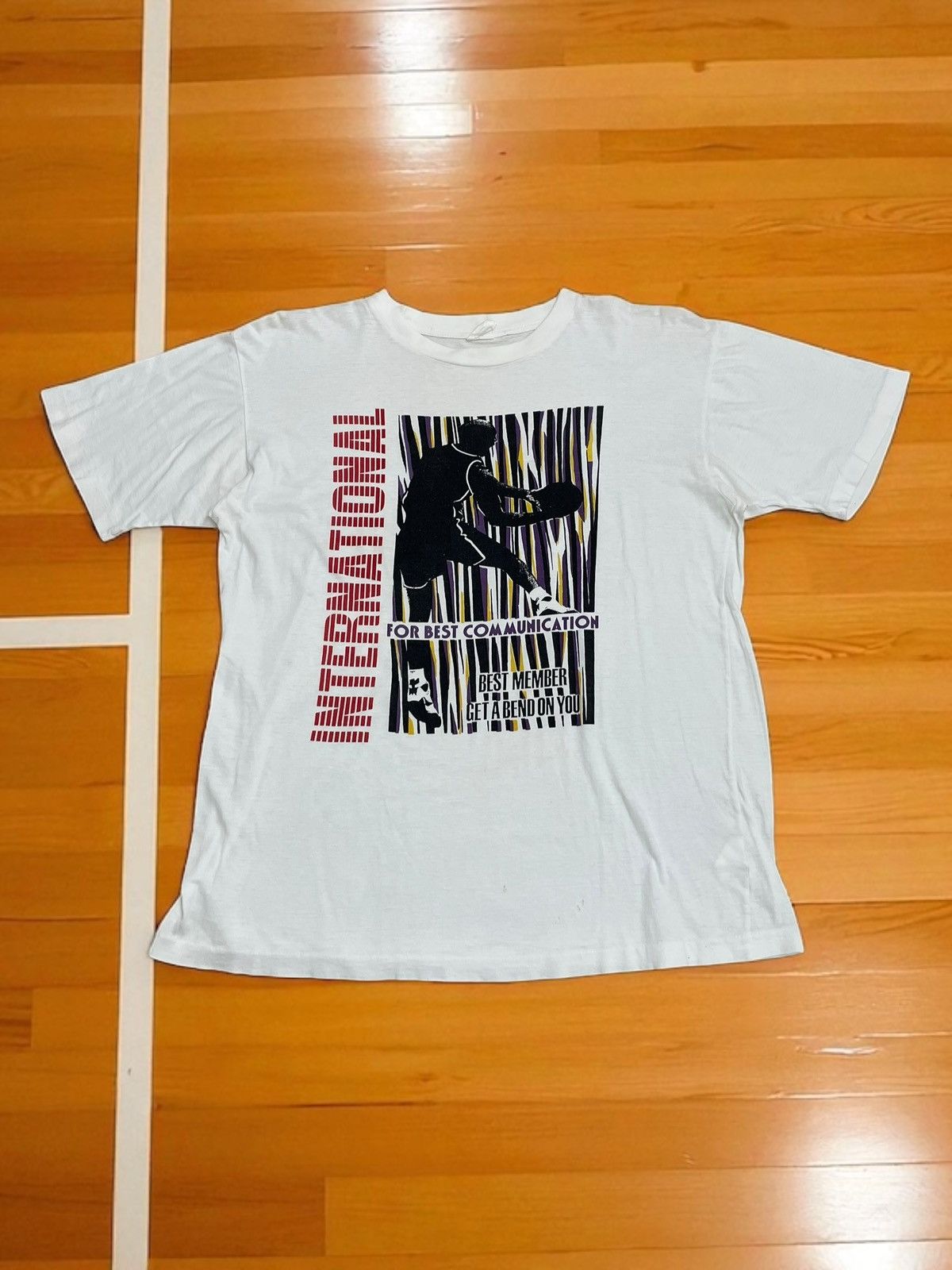 Vintage True Vintage Europe Produce Michael Jordan Chicago Bulls NBA Size US M / EU 48-50 / 2 - 1 Thumbnail