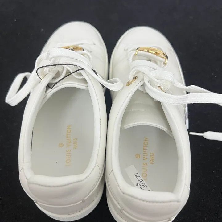 Louis Vuitton Louis Vuitton Frontrow White Low-top Sneakers -2508 Size US 4 / IT 34 - 6 Thumbnail