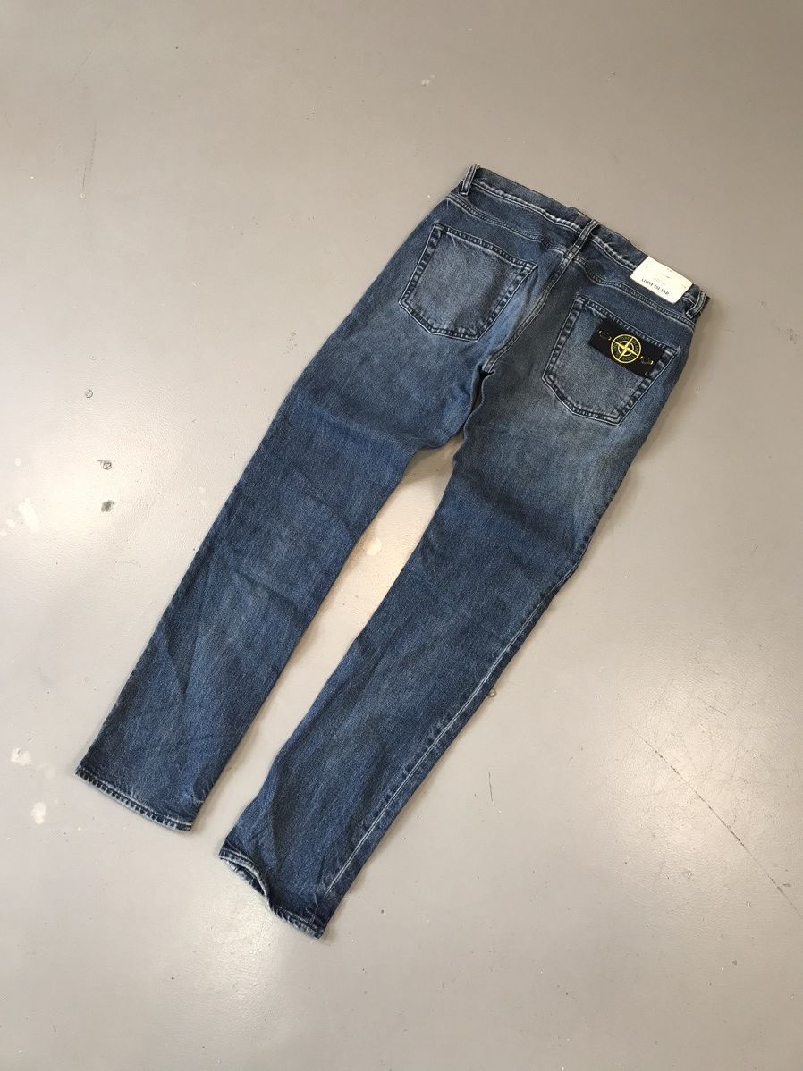 Stone Island × Vintage Vintage super rare stone island straight fit denim Size US 33 - 2 Thumbnail