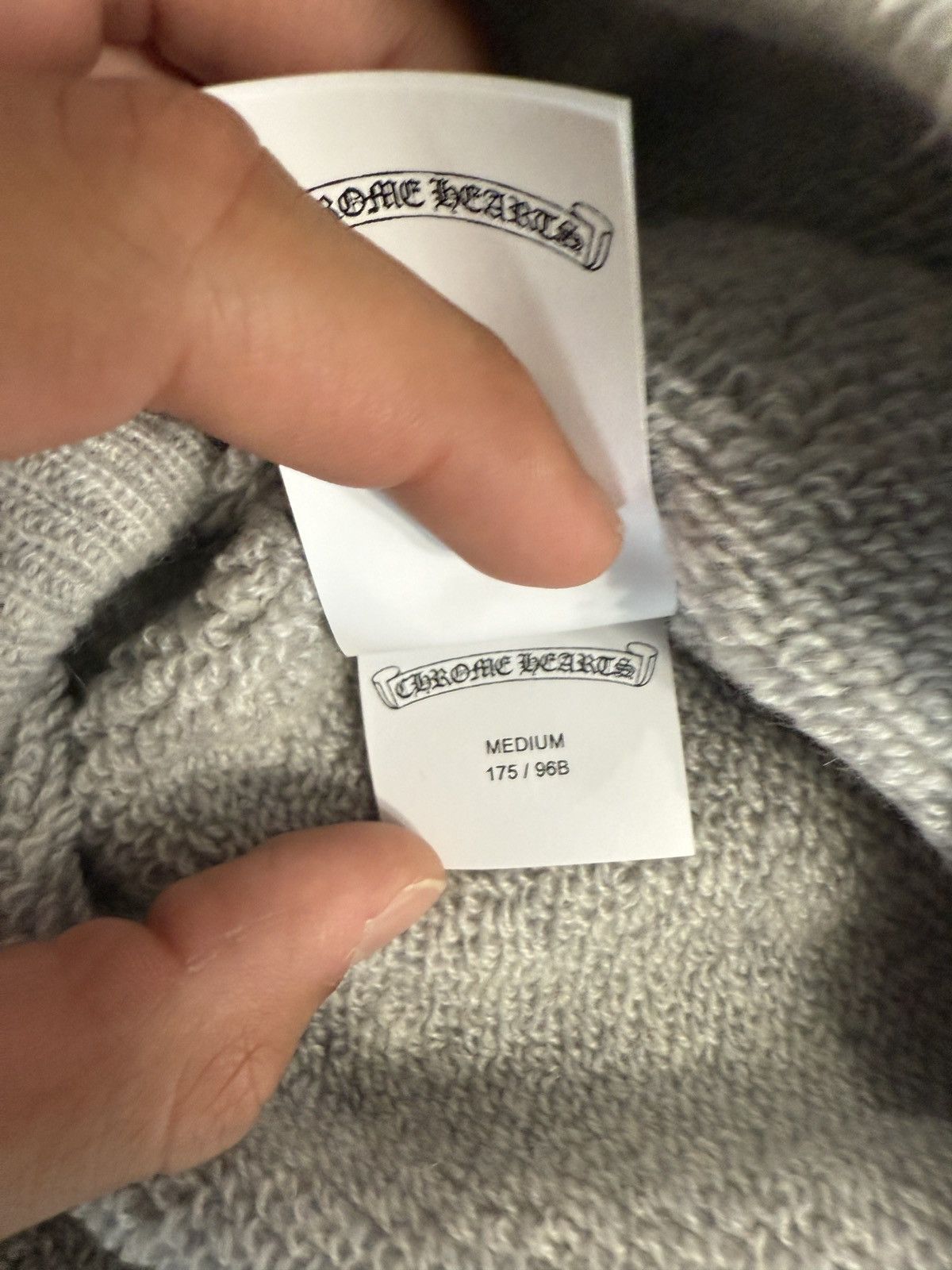Chrome Hearts Chrome Hearts Embroidered Cashmere Knit Sweater Size US M / EU 48-50 / 2 - 7 Thumbnail