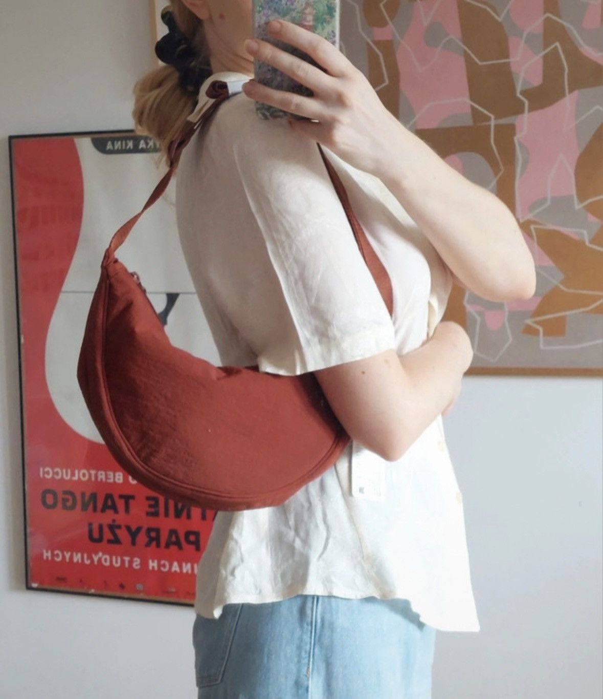 Uniqlo Uniqlo round mini shoulder Sling Bag Crossbody Size ONE SIZE - 2 Thumbnail