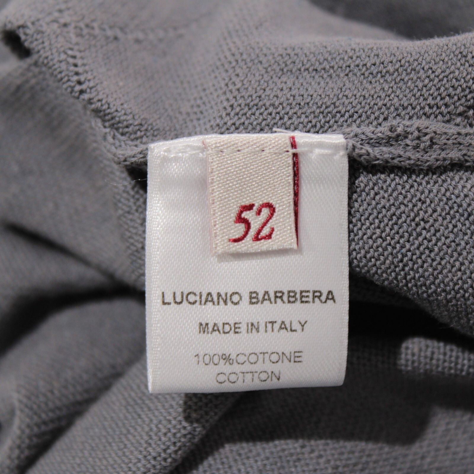 Luciano Barbera Luciano Barbera Sweater Size US L in Gray Size US L / EU 52-54 / 3 - 9 Thumbnail