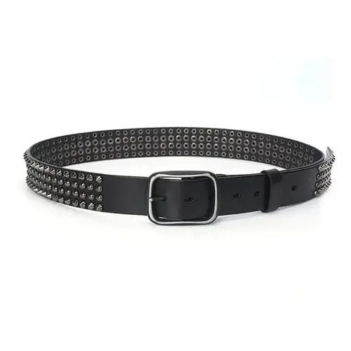 Other Leather Pin Belt Size ONE SIZE - 3 Thumbnail