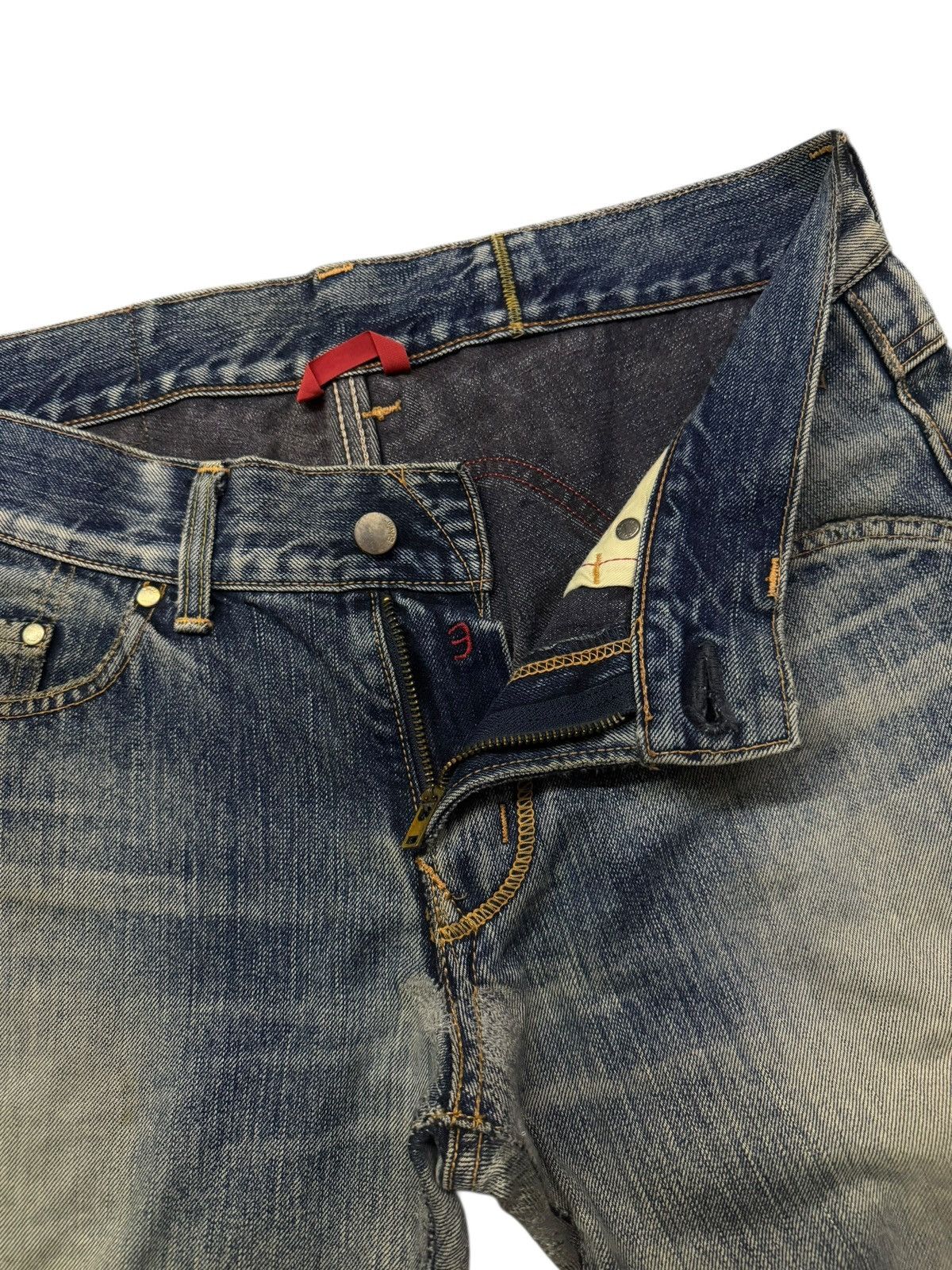 Edwin Vintage Edwin 503s Japan Wide Leg Jeans | Y2K Bell Bottom Size US 31 - 9 Thumbnail