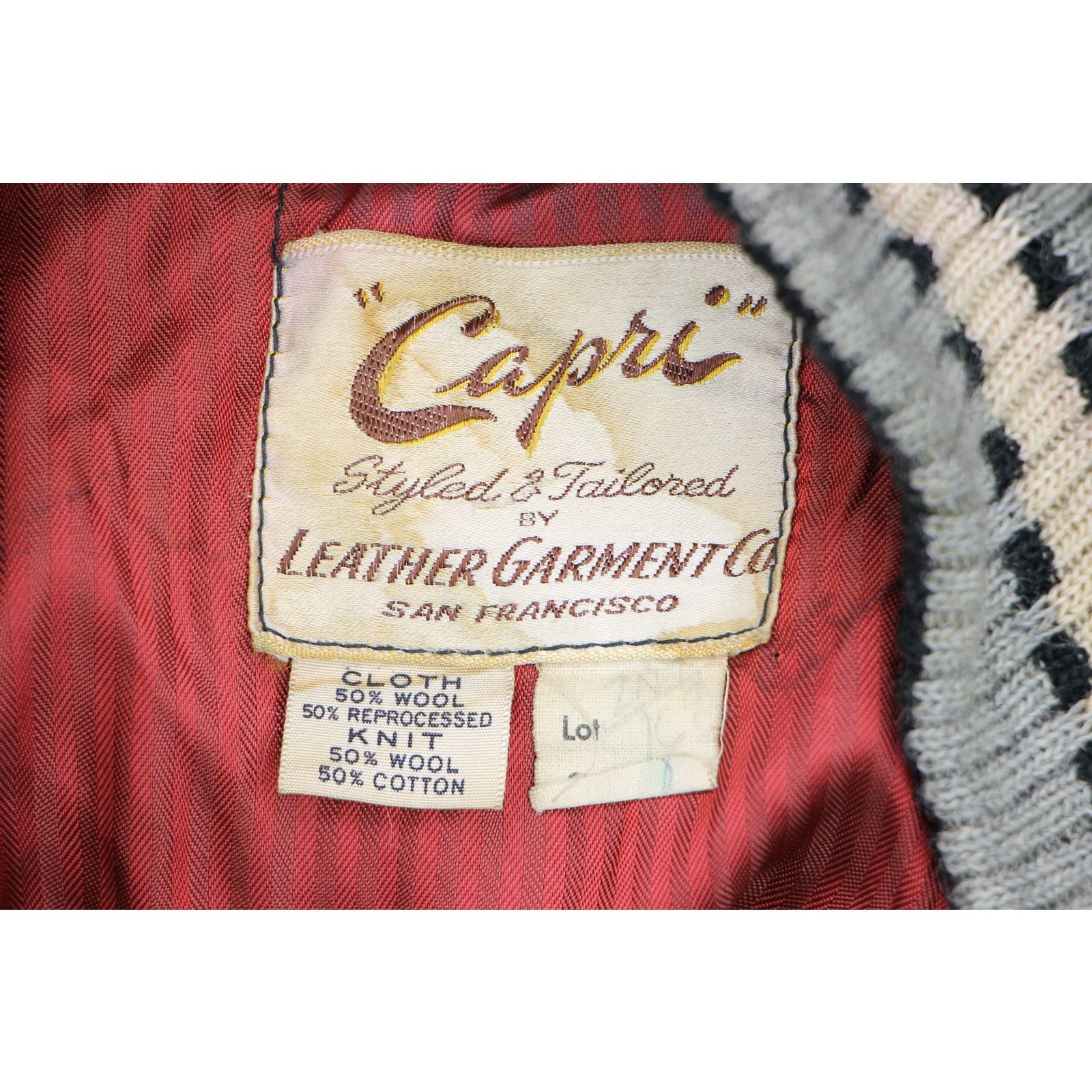 Vintage 60s 70s Capri Hot Rod Wool Rockabilly Coat Size US S / EU 44-46 / 1 - 4 Thumbnail