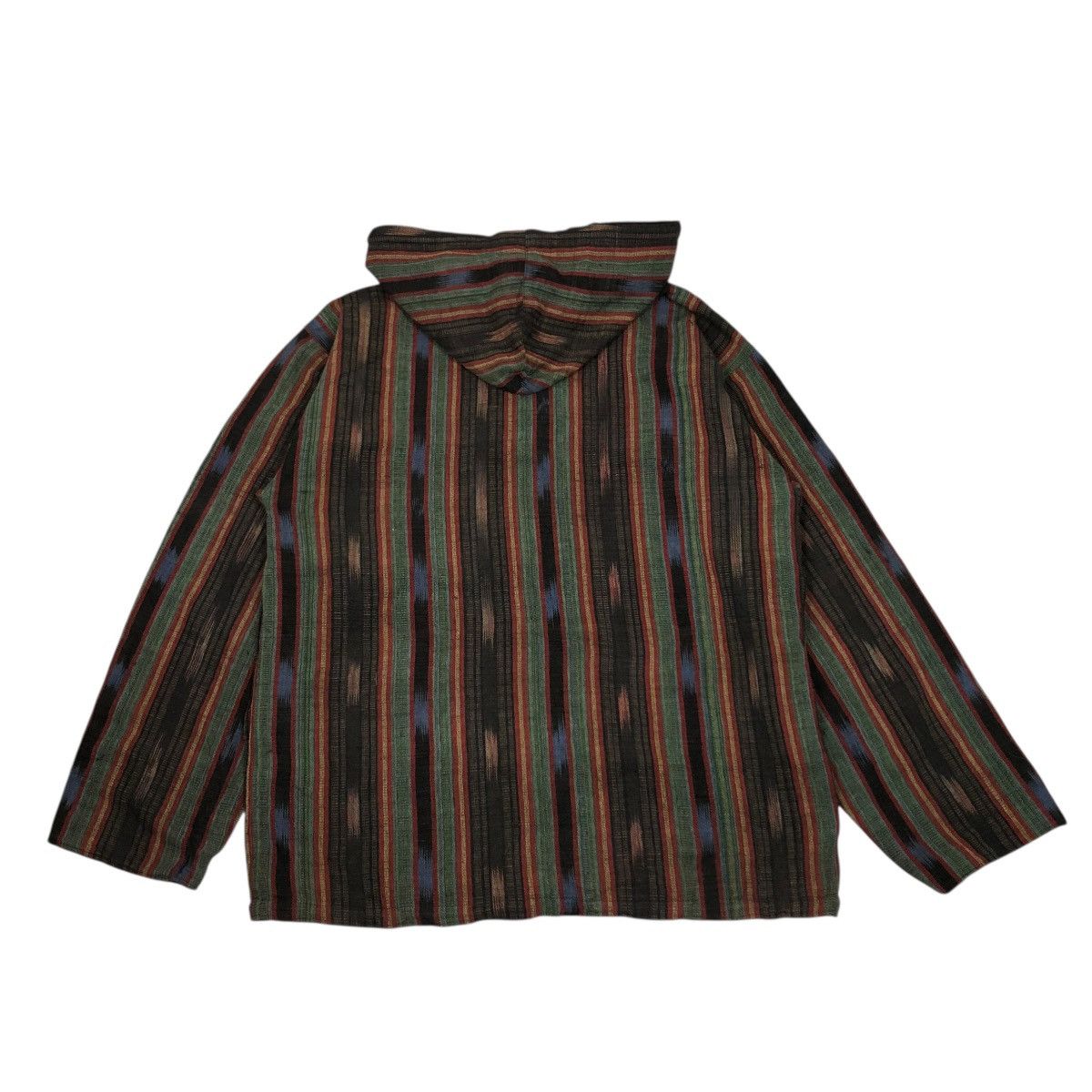Japanese Brand 🔥VINTAGE BAJRA PULL OVER HICKORY STRIPED LAXMI ISSEY MIYAKE Size US M / EU 48-50 / 2 - 2 Thumbnail