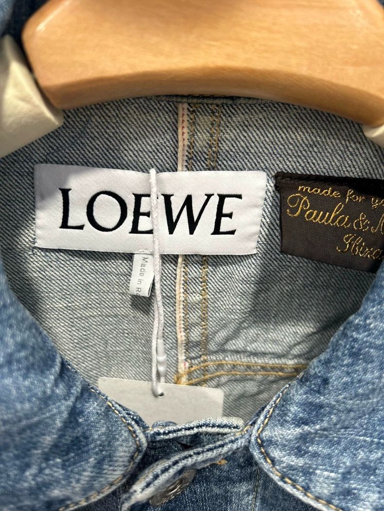 Loewe LOEWE Glitter graffiti painted denim jacket Size M / US 6-8 / IT 42-44 - 3 Thumbnail