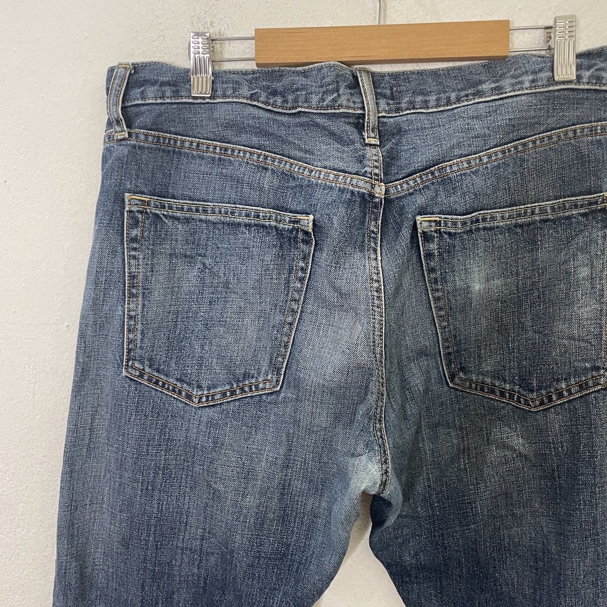 Japanese Brand Vintage Uniqlo Redline Seldvege Denim Jeans Size US 36 / EU 52 - 9 Thumbnail