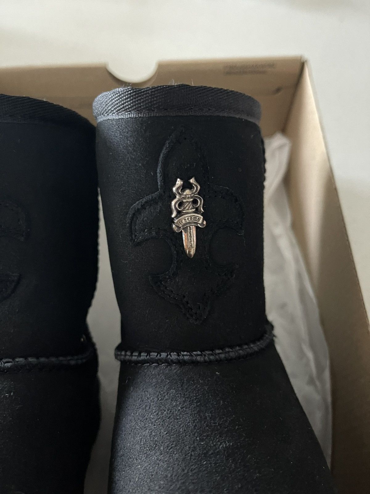 Chrome Hearts Chrome Hearts Ugg Black Boots Size US 12 / IT 42 - 4 Thumbnail