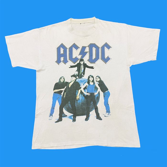 Vintage 1996 Vintage Acdc Shirt Single Stitch Tour Tee Brockum | Grailed