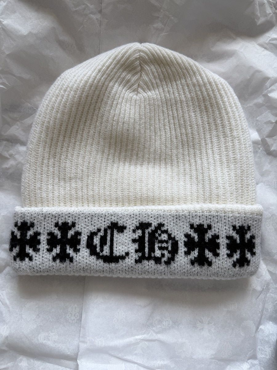 Chrome Hearts Chrome Hearts Cashmere “Big Daddy” Beanie Size ONE SIZE - 1 Thumbnail