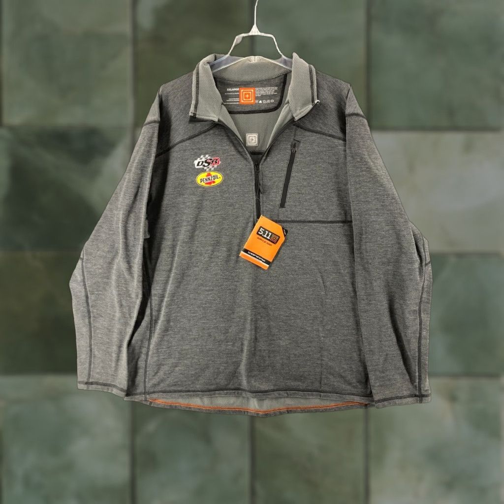 Logo 7 VINTAGE Recon 511 Shirt Mens 2XL Mock Neck Polo Gray Military NWT Size US XXL / EU 58 / 5 - 1 Thumbnail