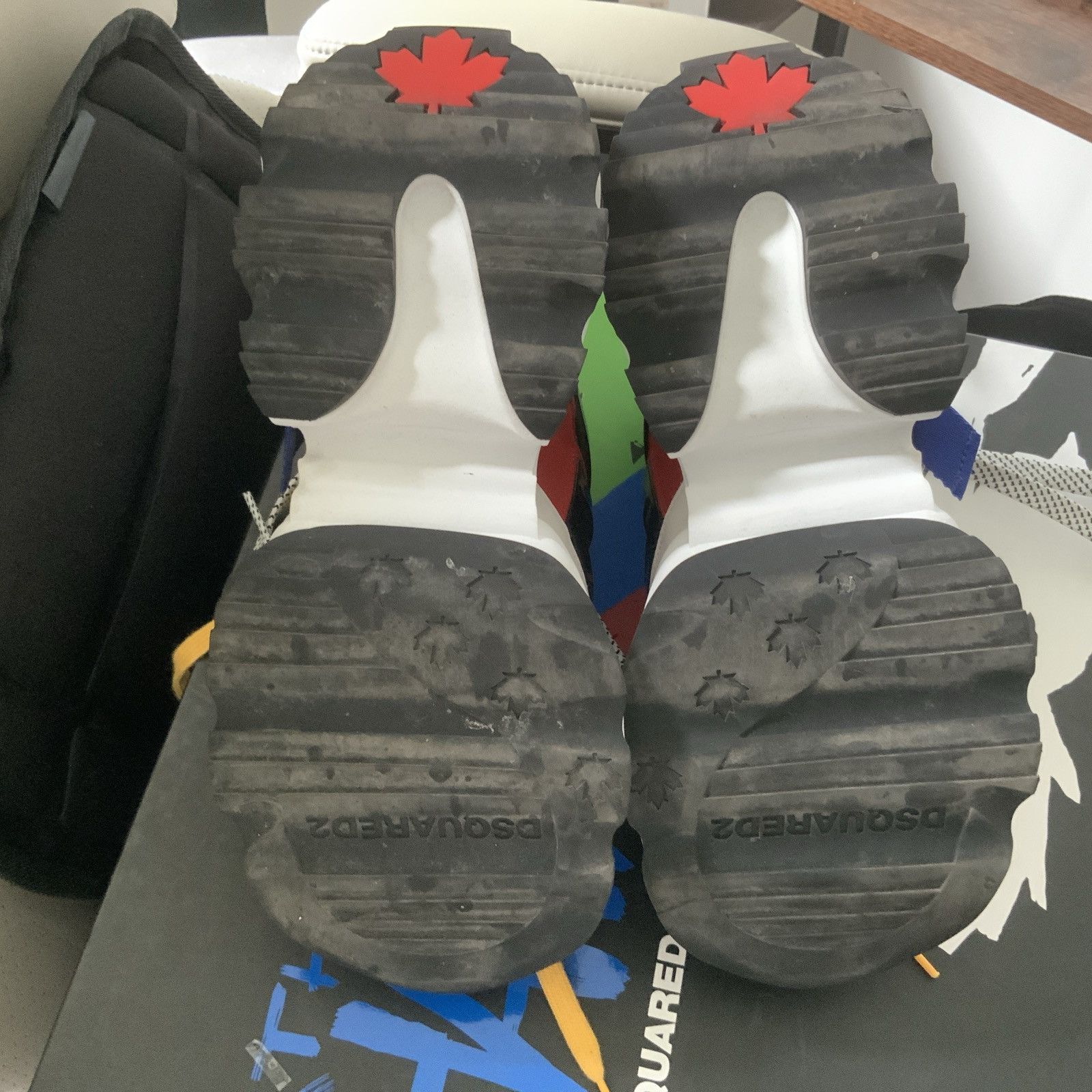 Dsquared2 GIANT DSQ SNEAKERS Size US 8 / EU 41 - 5 Thumbnail