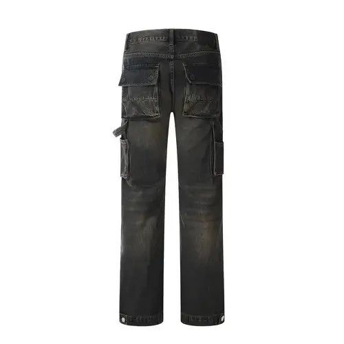 Jean distressed workwear utility carpenter jeans Size US 28 / EU 44 - 7 Thumbnail