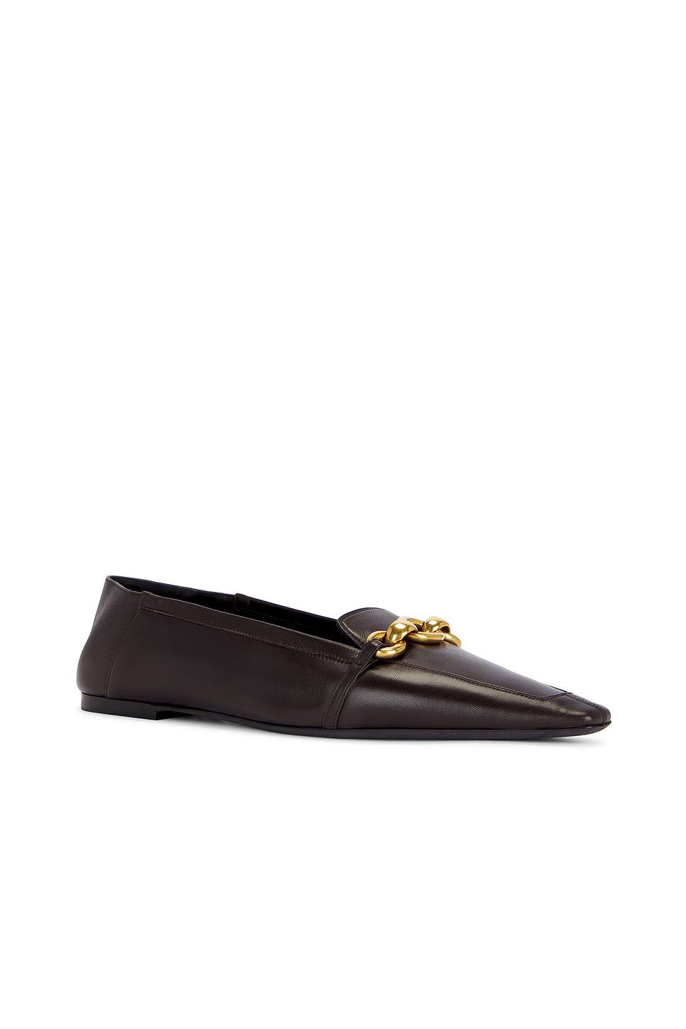 Saint Laurent Paris o1tr1nto0326 799746 Le Maillon Slippers in Smooth Leather Size US 9.5 / IT 39.5 - 3 Thumbnail