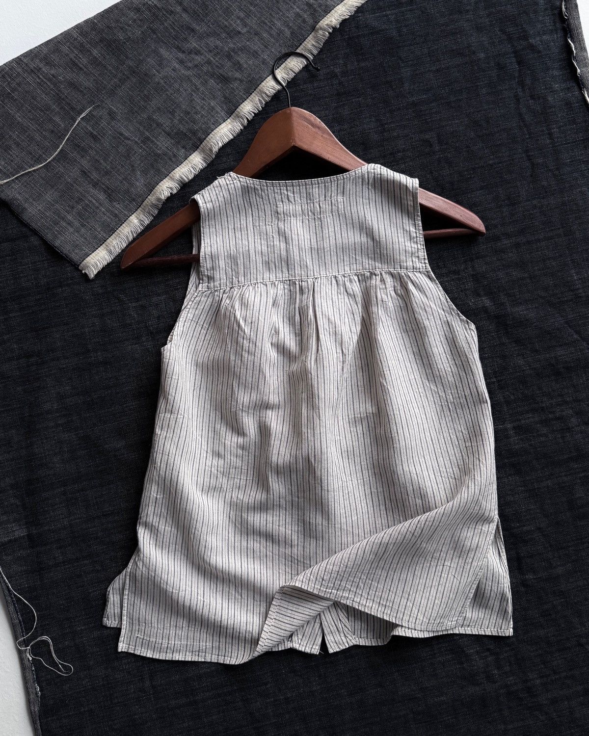 Kapital VINTAGE KAPITAL SLEEVELESS SHIRT🇯🇵 Size XS / US 0-2 / IT 36-38 - 9 Thumbnail