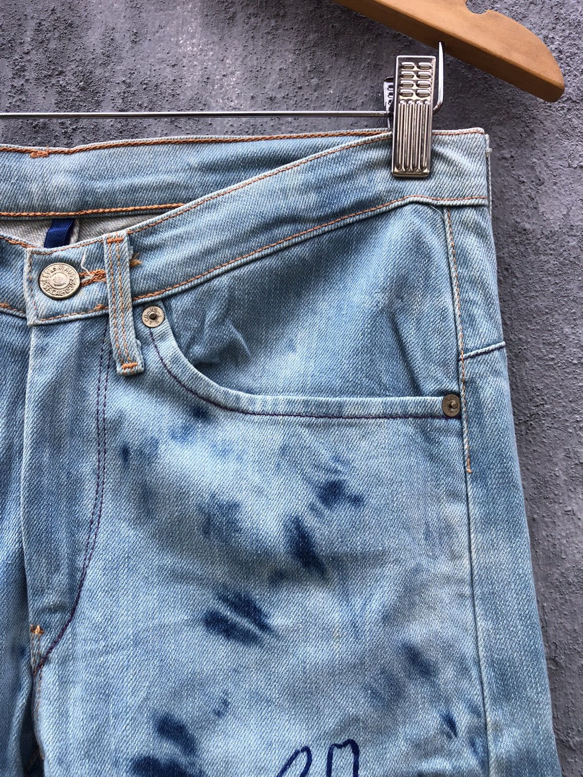 Levi's Vintage Levi’s Engineered Y2k Acid Wash Jeans Size US 29 - 7 Thumbnail