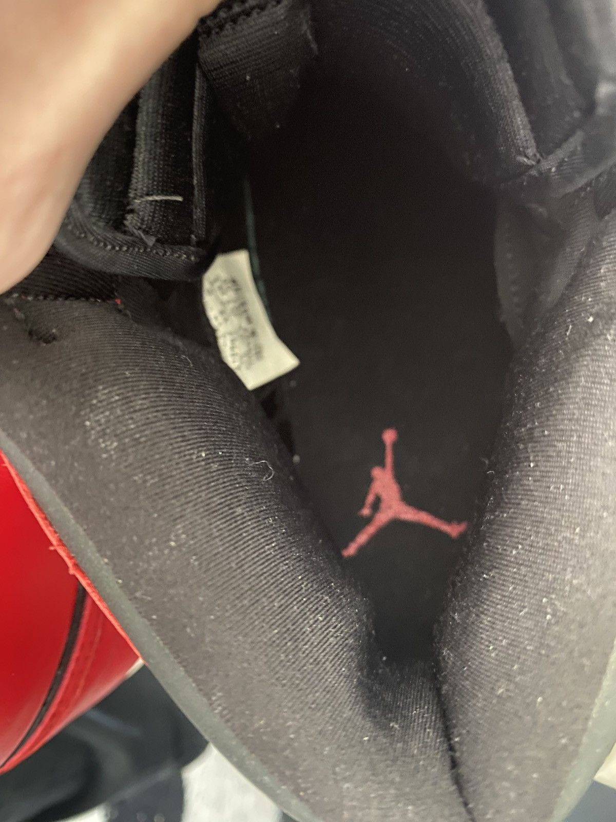 Jordan Brand Retro 1 Bred Jordan Shoes Size US 11.5 / EU 44-45 - 9 Thumbnail