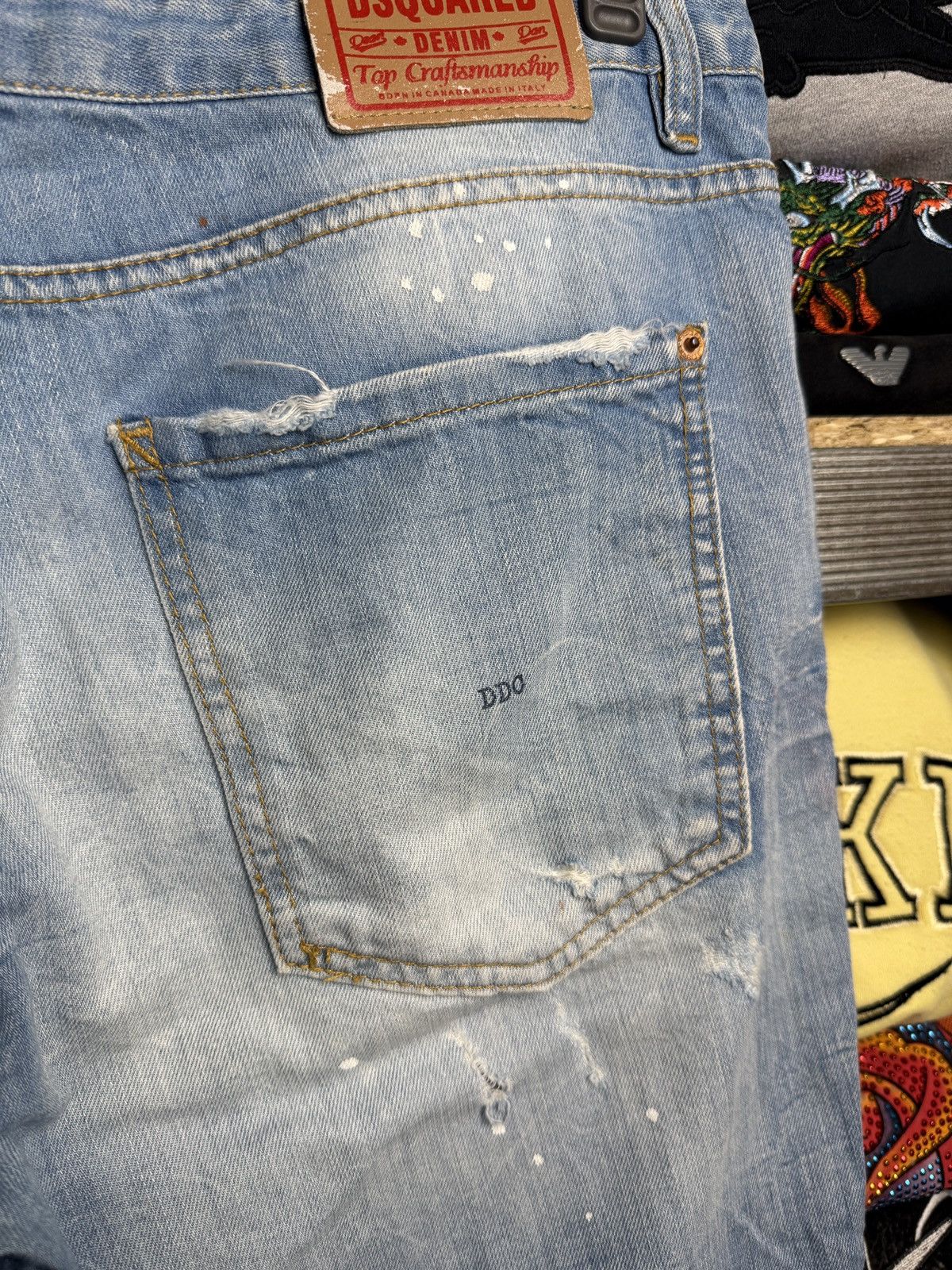Dsquared2 Dsquared2 shorts distressed denim made in Italy y2k Size US 34 / EU 50 - 8 Thumbnail