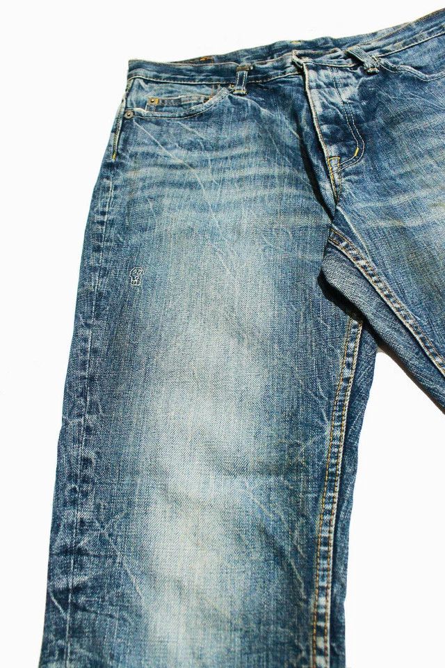 Hysteric Glamour Hysteric Glamour Kinky Stained Denim Jeans Vintage Size US 30 / EU 46 - 3 Thumbnail