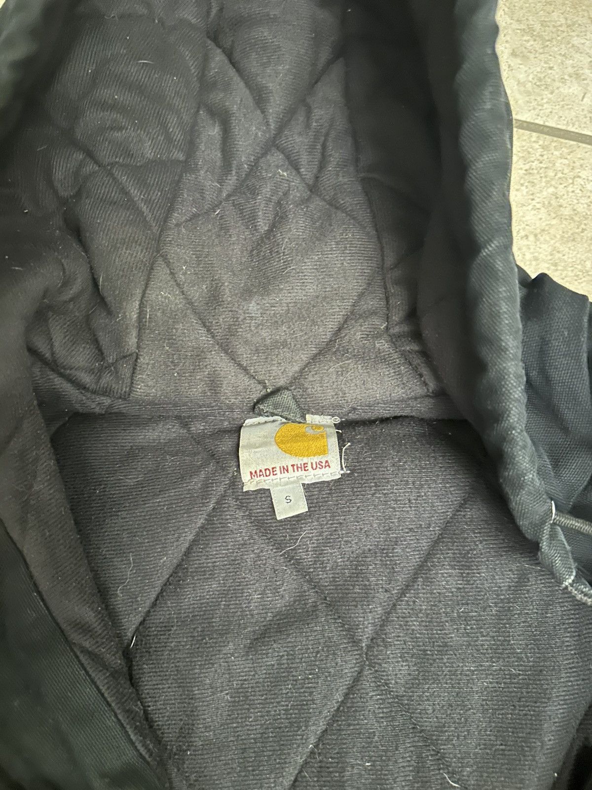 Carhartt Vintage Carhartt Made in USA Active Jacket - Black - Small Size US S / EU 44-46 / 1 - 3 Thumbnail