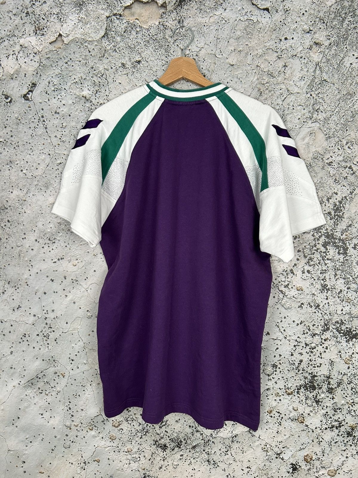Hummel Vintage Hummel 90s Sportswear Tee Streetwear Skate Rap Size US XL / EU 56 / 4 - 4 Thumbnail