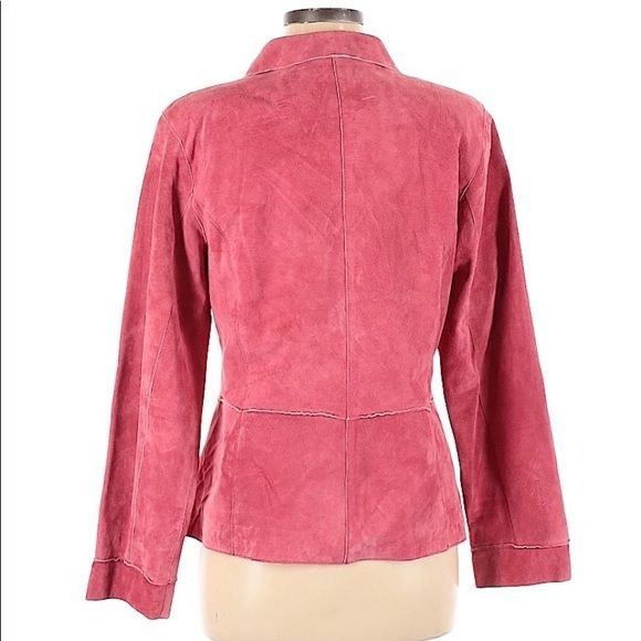 ATP Atelier ATELIER size M pink leather jacket Size M / US 6-8 / IT 42-44 - 2 Thumbnail