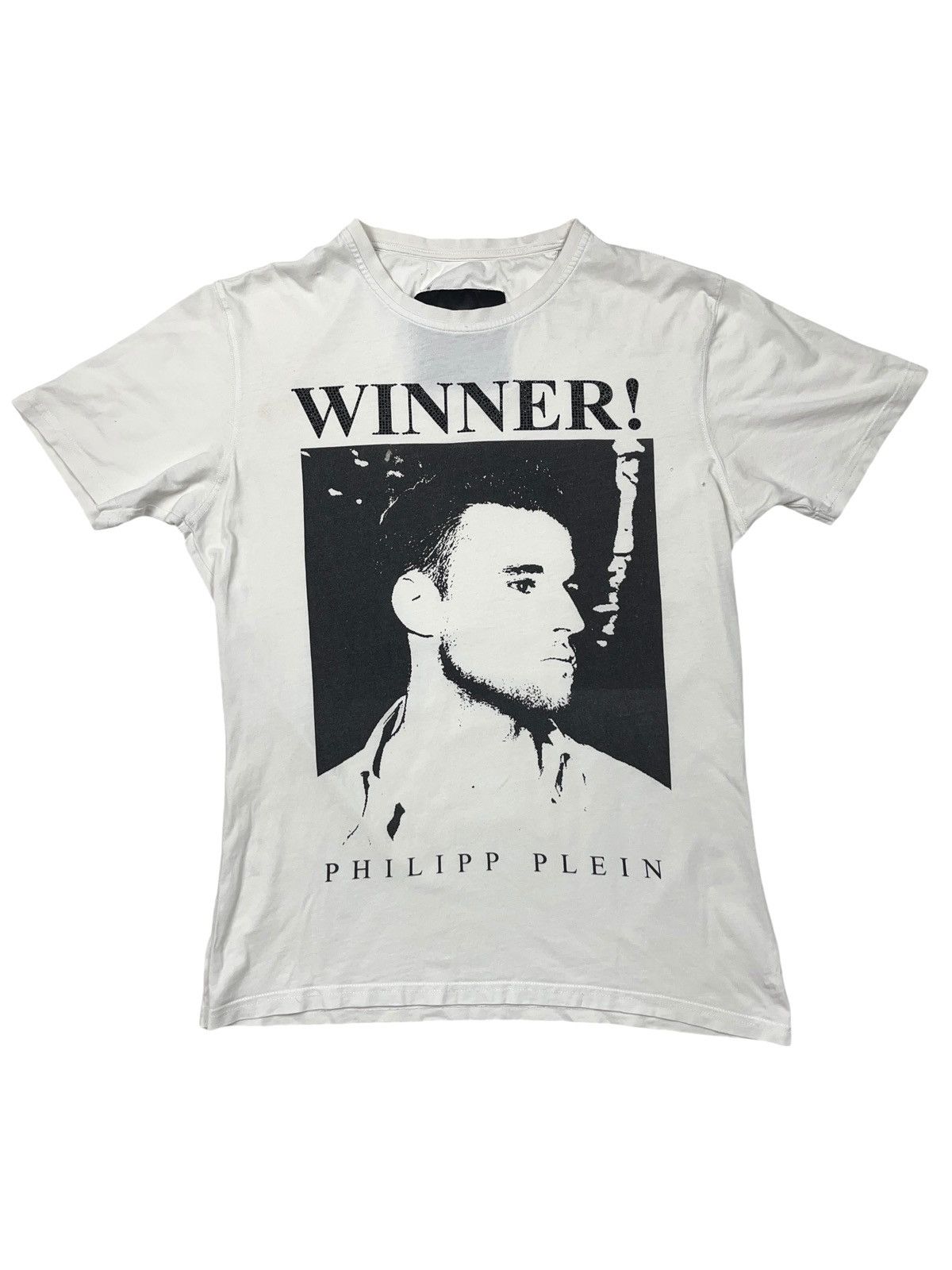 Philipp Plein Vintage Philipp Plein Winner Distressed T-shirt Size US L / EU 52-54 / 3 - 1 Thumbnail